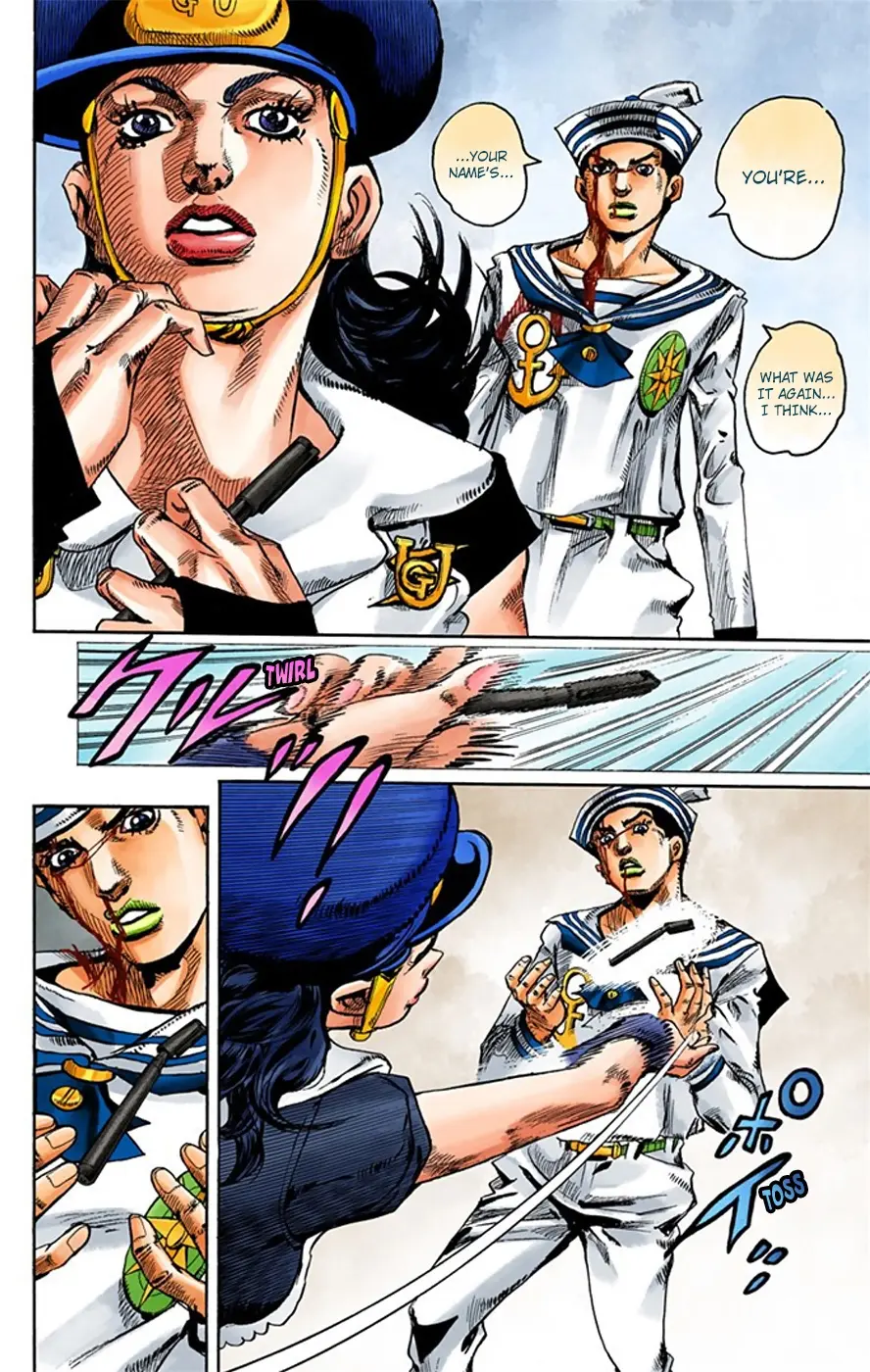 JoJo's Bizarre Adventure, Part 8: JoJolion Colored Manga β Chapter 16 β Page 17