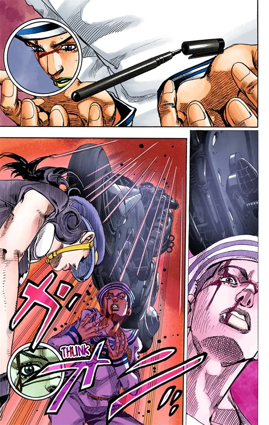 JoJo's Bizarre Adventure, Part 8: JoJolion Colored Manga β Chapter 16 β Page 18
