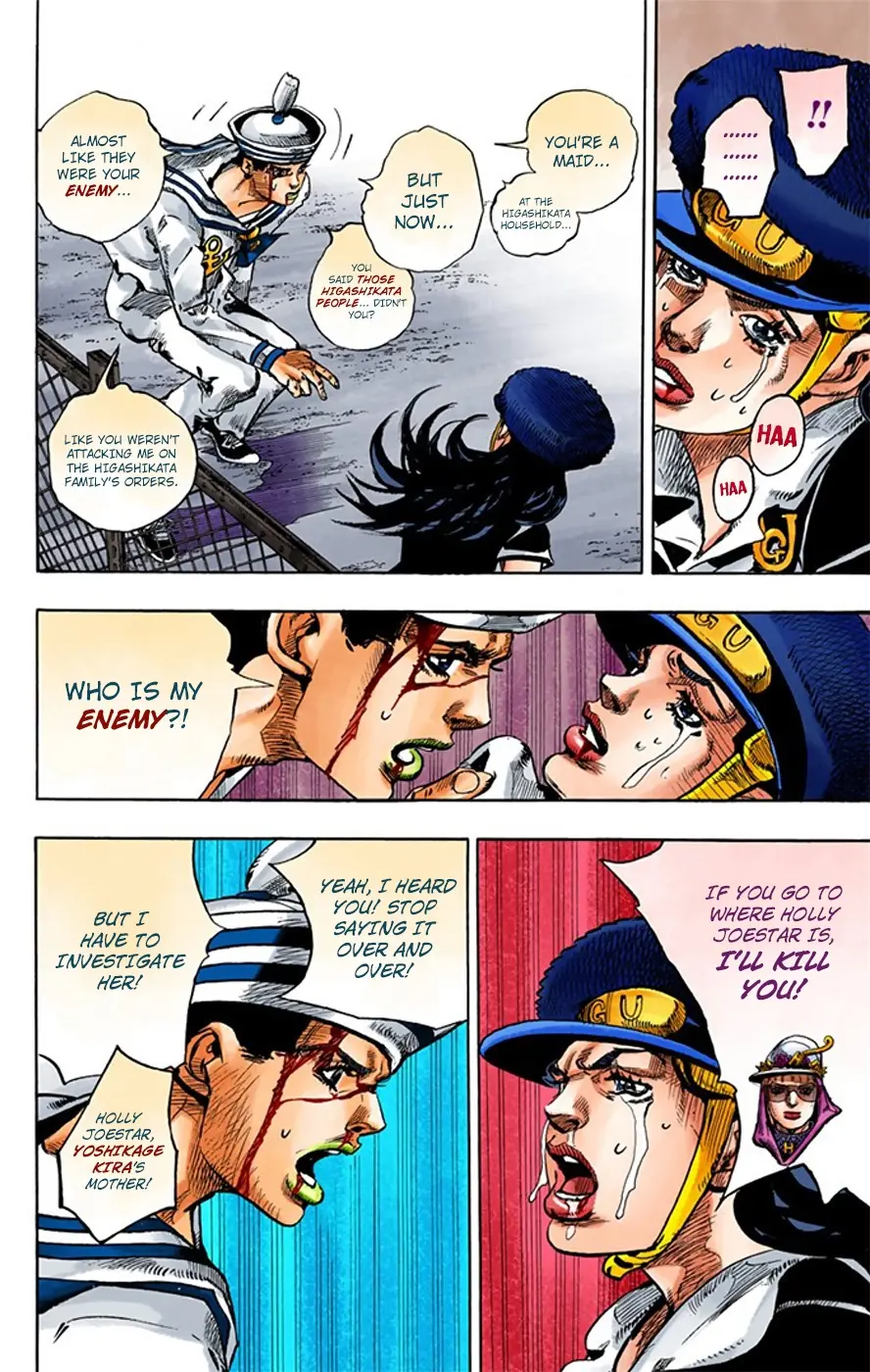 JoJo's Bizarre Adventure, Part 8: JoJolion Colored Manga β Chapter 16 β Page 23