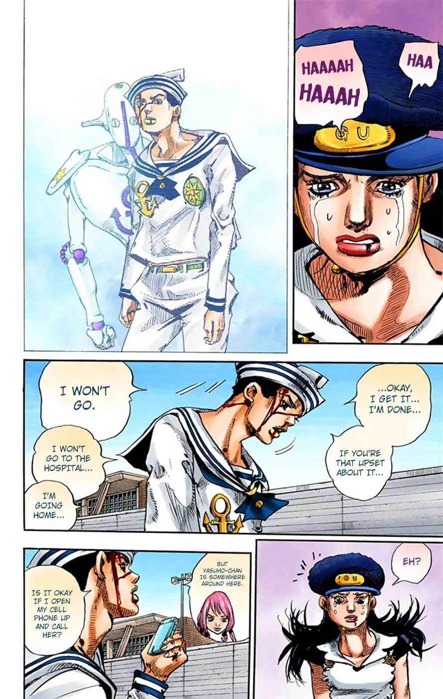 JoJo's Bizarre Adventure, Part 8: JoJolion Colored Manga β Chapter 16 β Page 25
