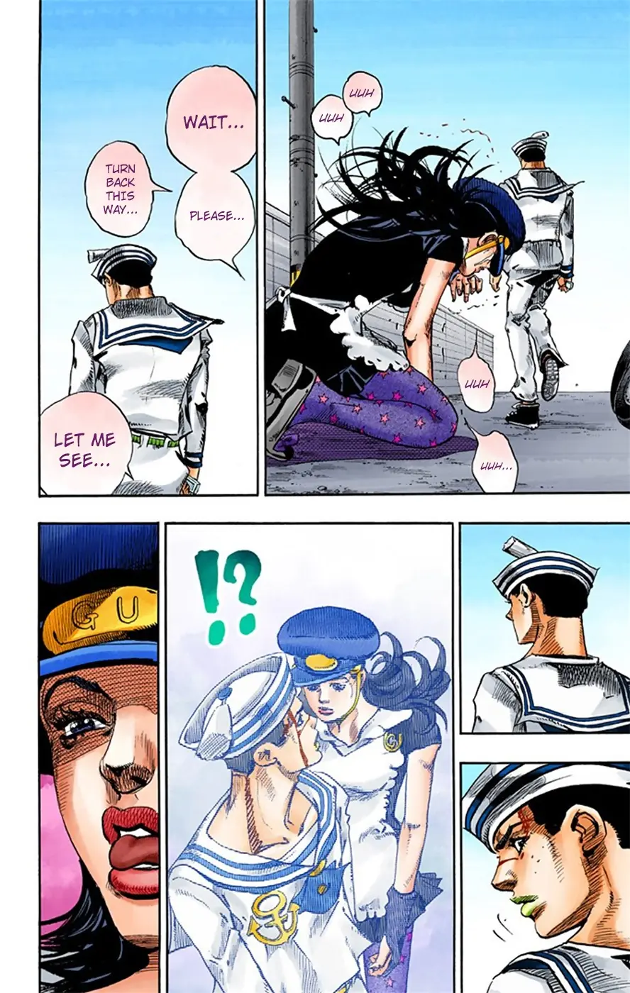 JoJo's Bizarre Adventure, Part 8: JoJolion Colored Manga β Chapter 16 β Page 27