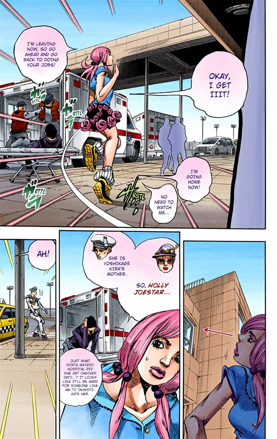 JoJo's Bizarre Adventure, Part 8: JoJolion Colored Manga β Chapter 17 β Page 4