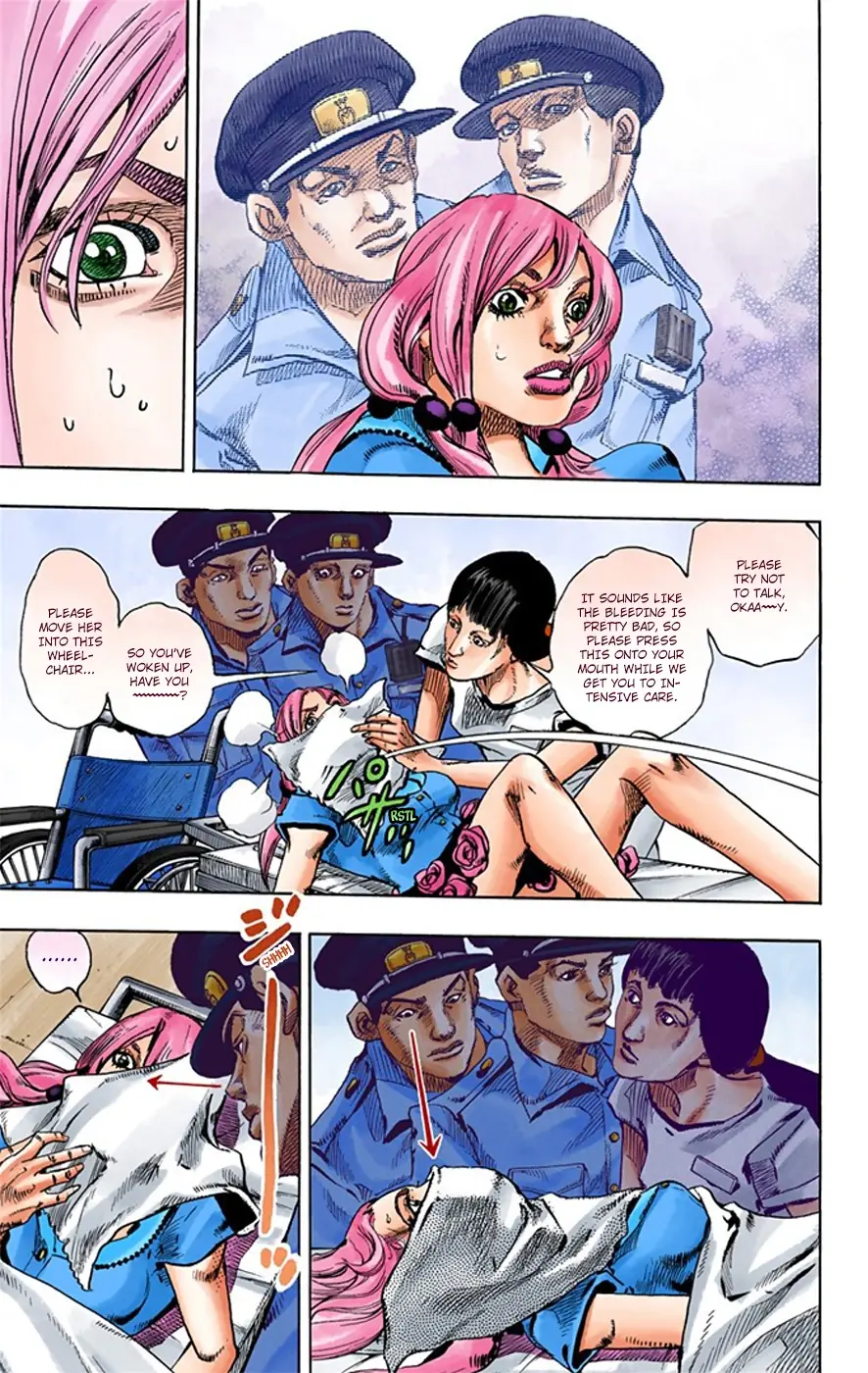 JoJo's Bizarre Adventure, Part 8: JoJolion Colored Manga β Chapter 17 β Page 8