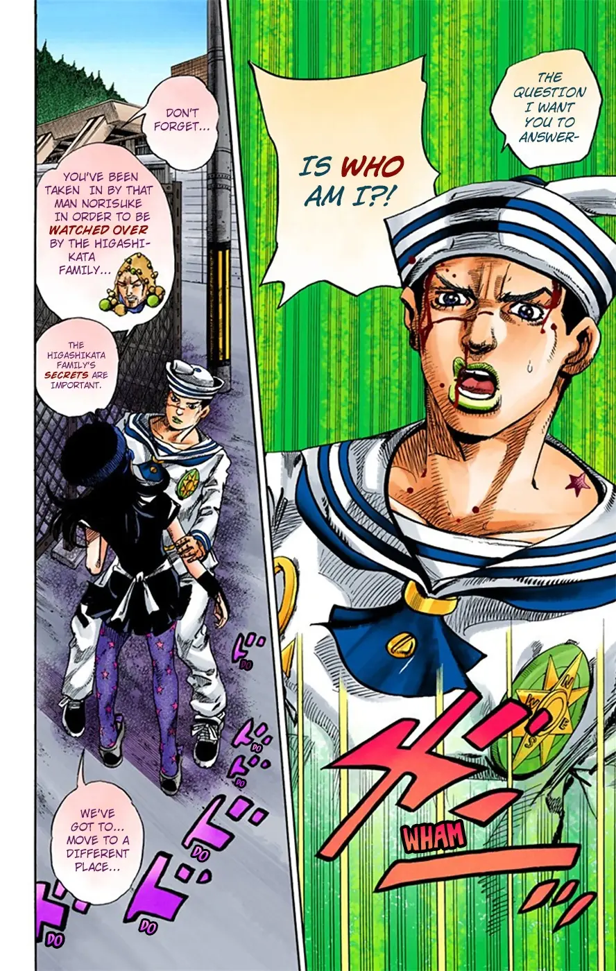 JoJo's Bizarre Adventure, Part 8: JoJolion Colored Manga β Chapter 17 β Page 21