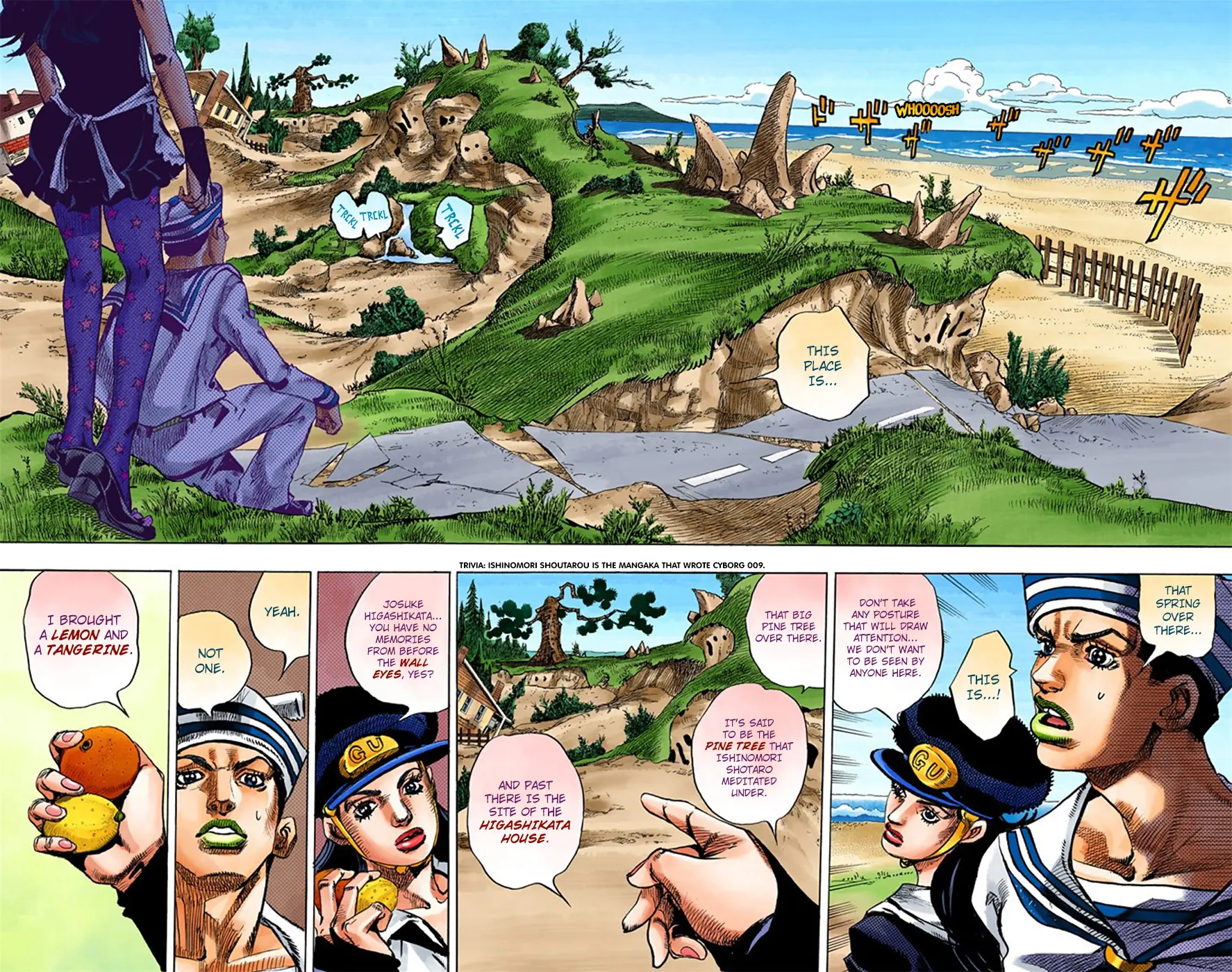 JoJo's Bizarre Adventure, Part 8: JoJolion Colored Manga β Chapter 17 β Page 23