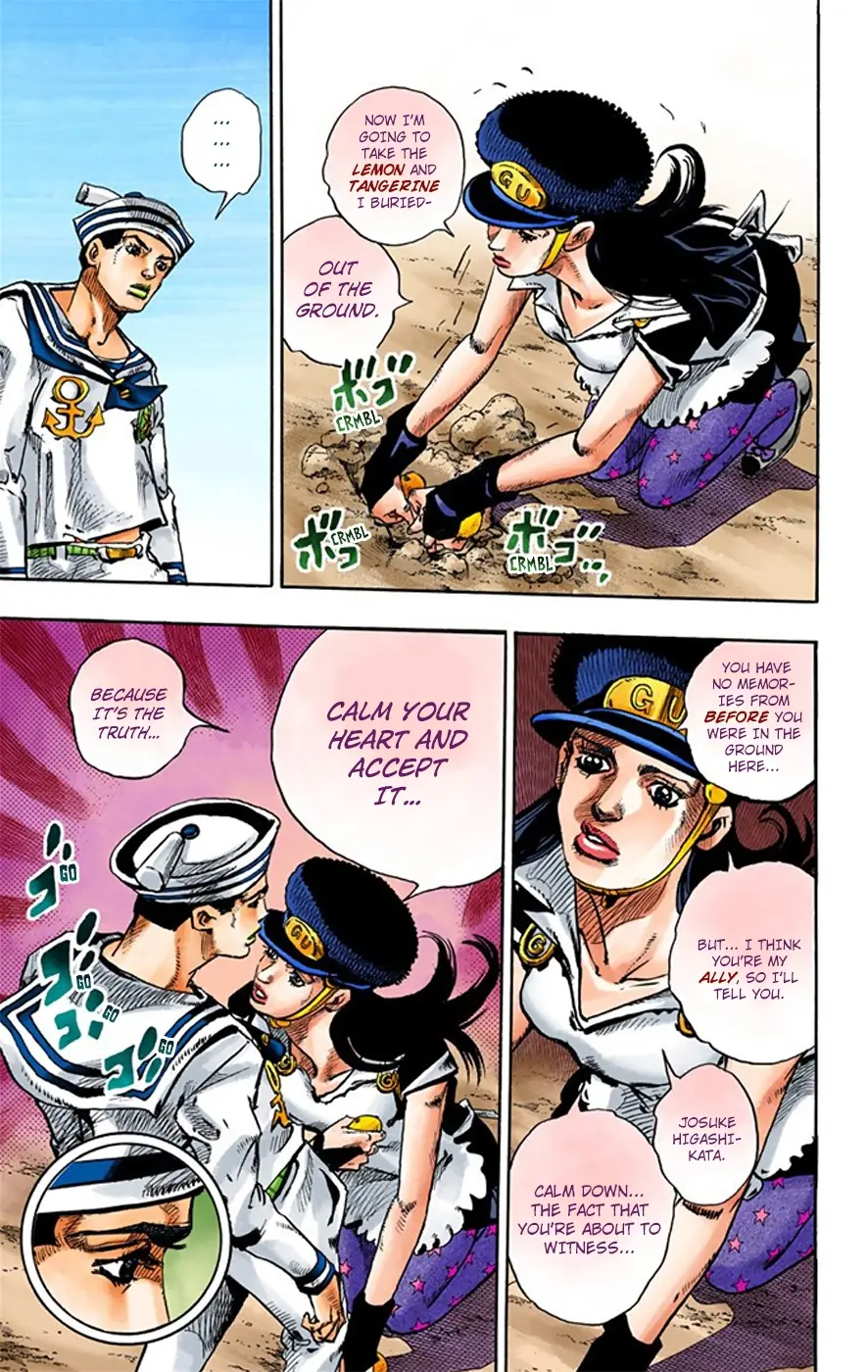 JoJo's Bizarre Adventure, Part 8: JoJolion Colored Manga β Chapter 17 β Page 25