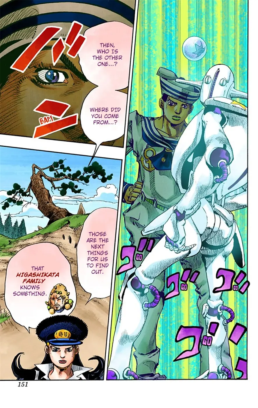JoJo's Bizarre Adventure, Part 8: JoJolion Colored Manga β Chapter 17 β Page 33