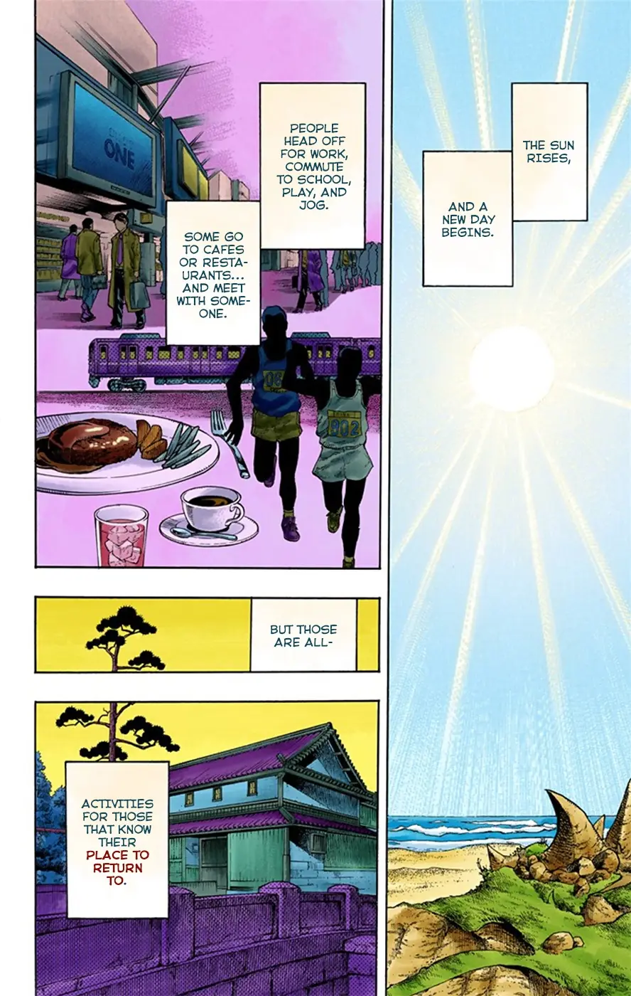 JoJo's Bizarre Adventure, Part 8: JoJolion Colored Manga β Chapter 18 β Page 3
