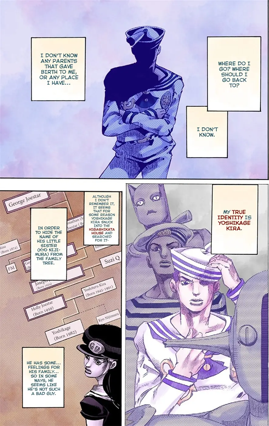 JoJo's Bizarre Adventure, Part 8: JoJolion Colored Manga β Chapter 18 β Page 4