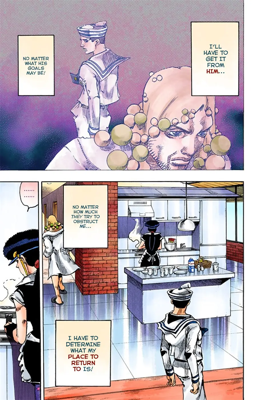 JoJo's Bizarre Adventure, Part 8: JoJolion Colored Manga β Chapter 18 β Page 6