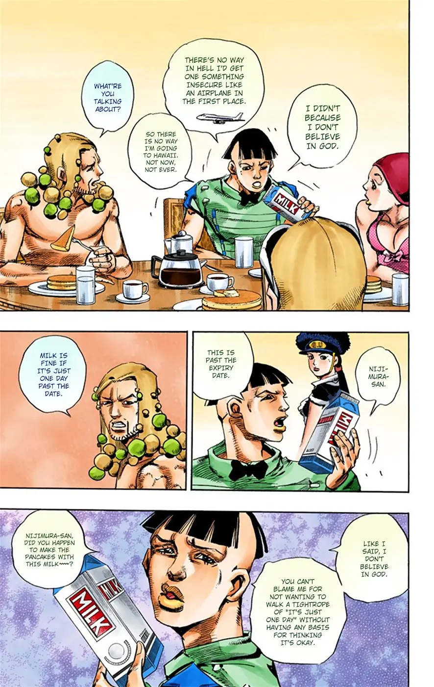 JoJo's Bizarre Adventure, Part 8: JoJolion Colored Manga β Chapter 18 β Page 10