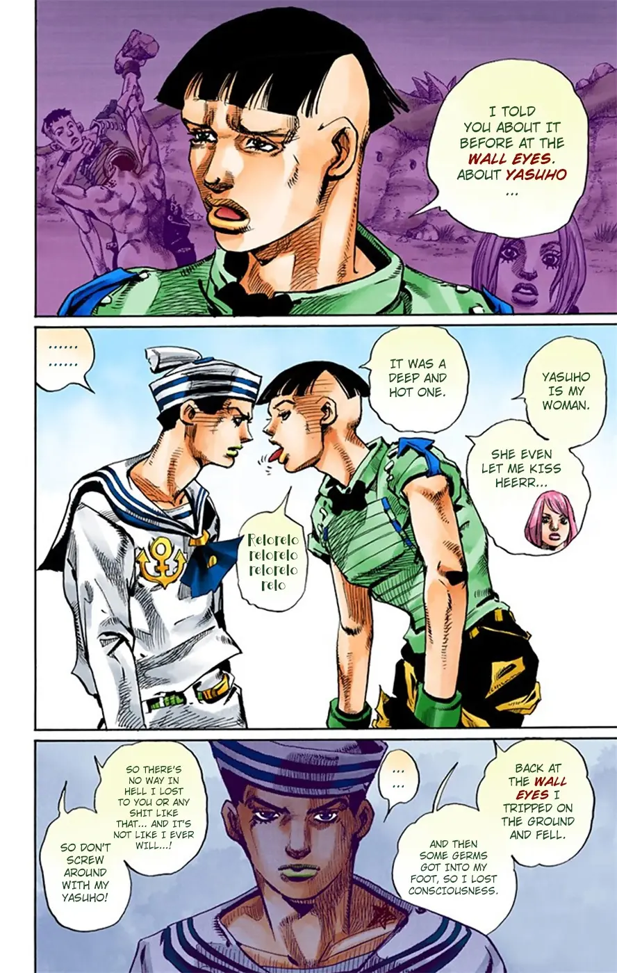 JoJo's Bizarre Adventure, Part 8: JoJolion Colored Manga β Chapter 18 β Page 17