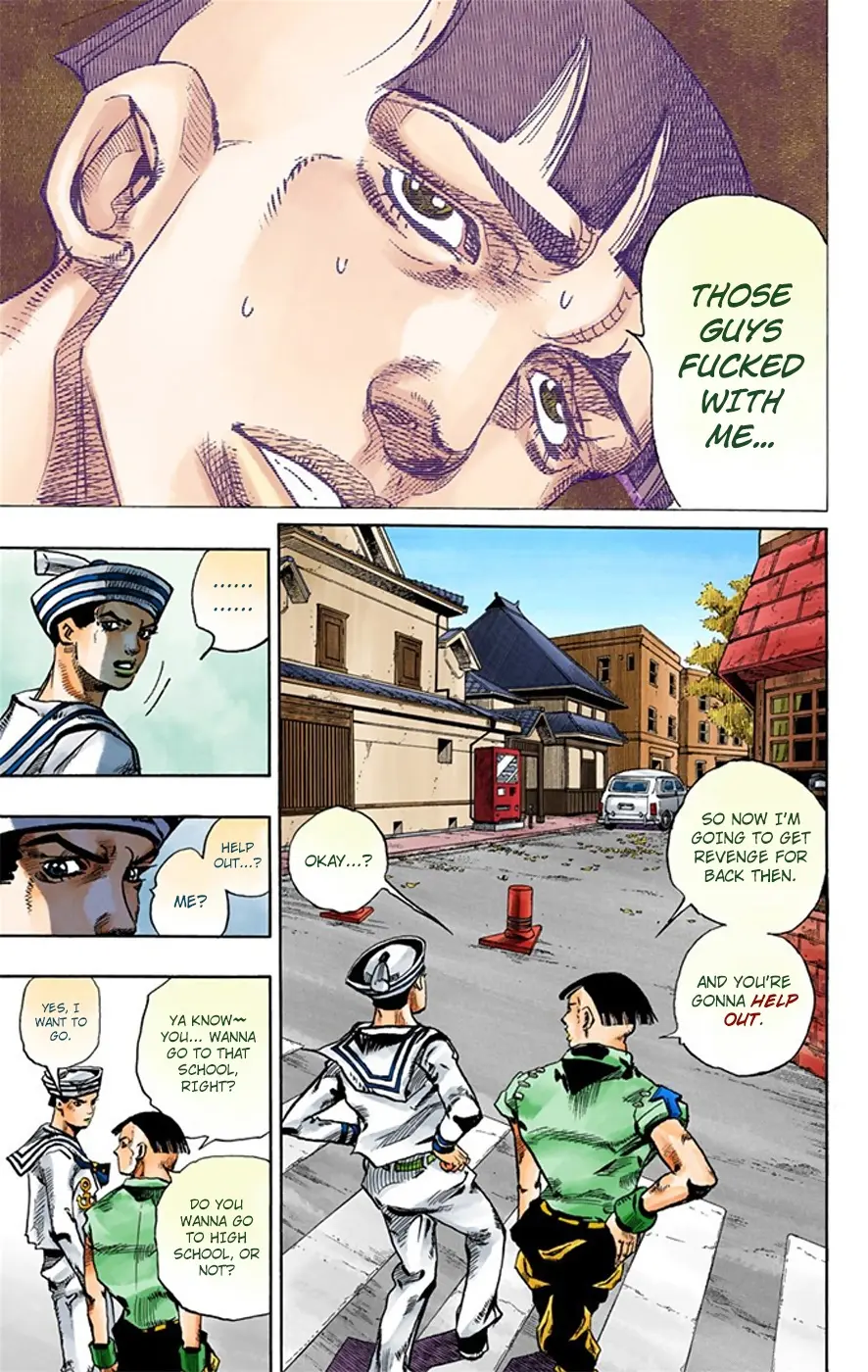 JoJo's Bizarre Adventure, Part 8: JoJolion Colored Manga β Chapter 18 β Page 20