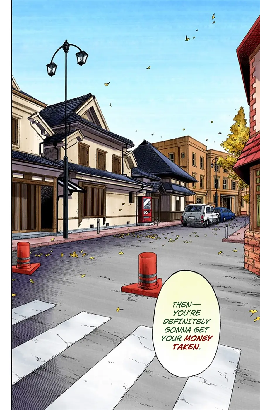 JoJo's Bizarre Adventure, Part 8: JoJolion Colored Manga β Chapter 18 β Page 21