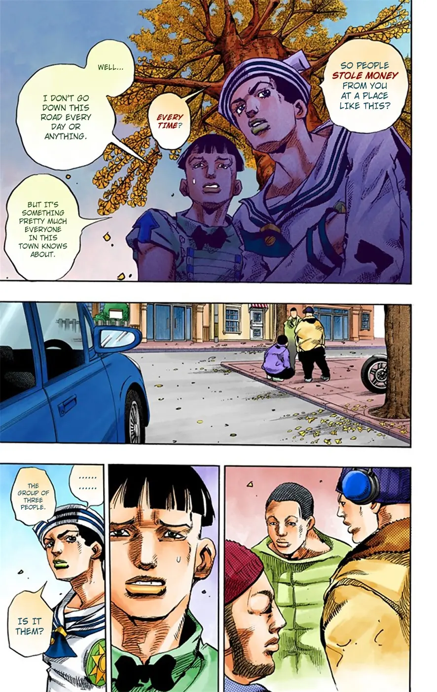 JoJo's Bizarre Adventure, Part 8: JoJolion Colored Manga β Chapter 18 β Page 26