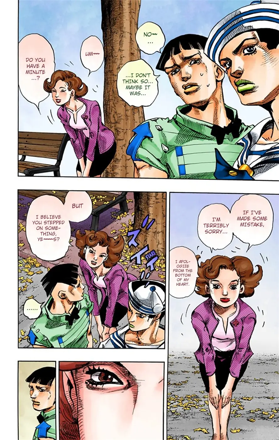 JoJo's Bizarre Adventure, Part 8: JoJolion Colored Manga β Chapter 18 β Page 27