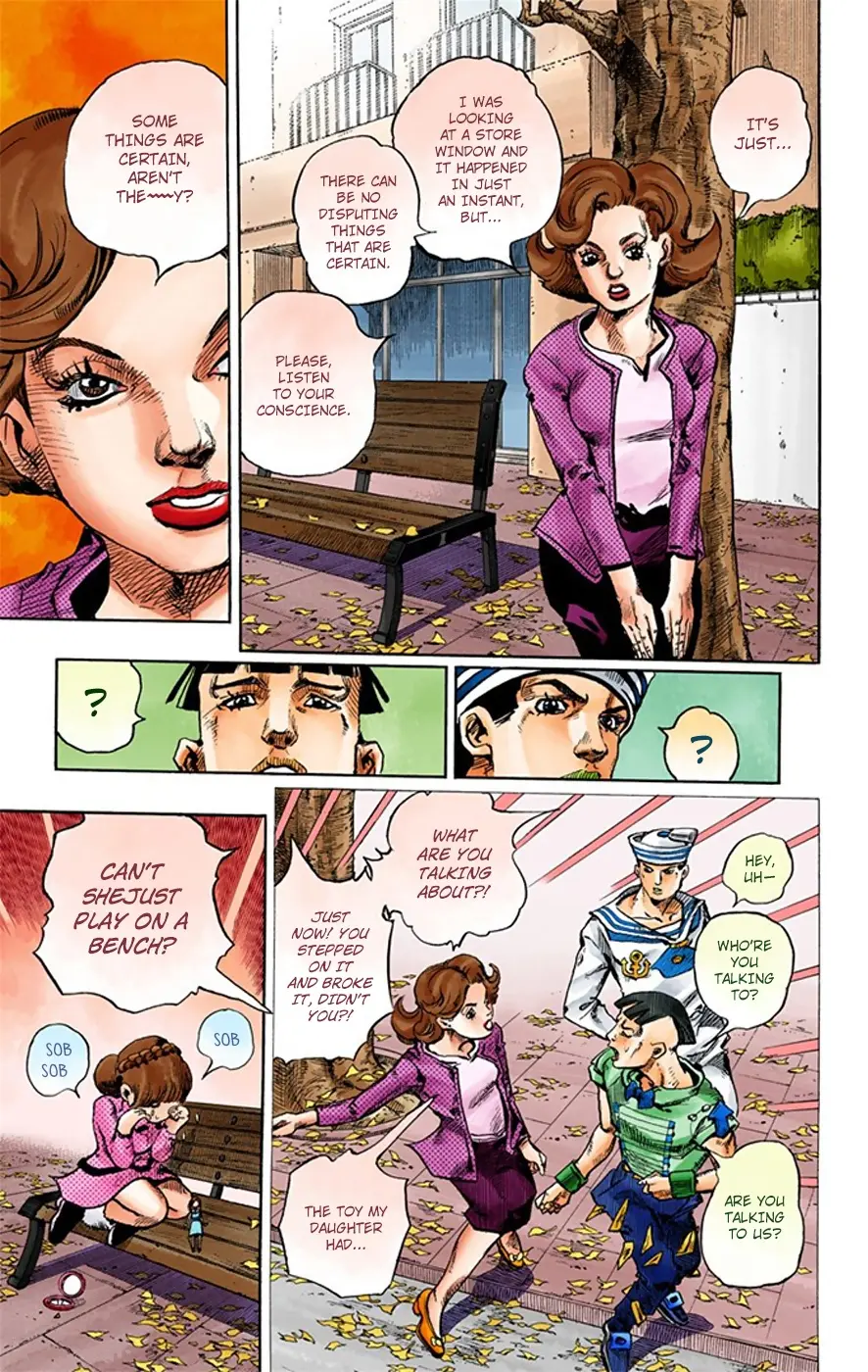 JoJo's Bizarre Adventure, Part 8: JoJolion Colored Manga β Chapter 18 β Page 28