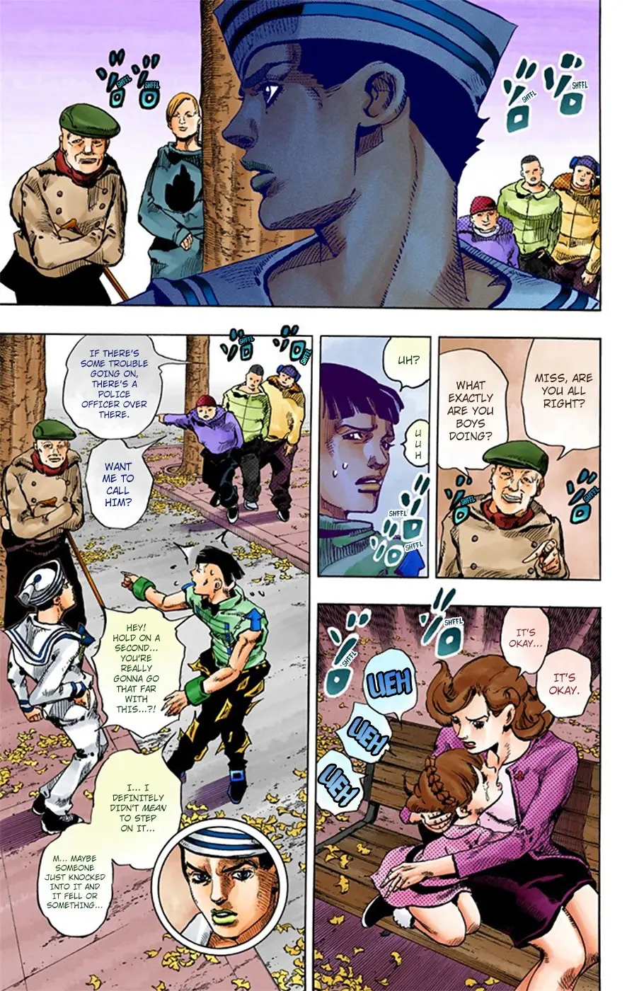 JoJo's Bizarre Adventure, Part 8: JoJolion Colored Manga β Chapter 18 β Page 32