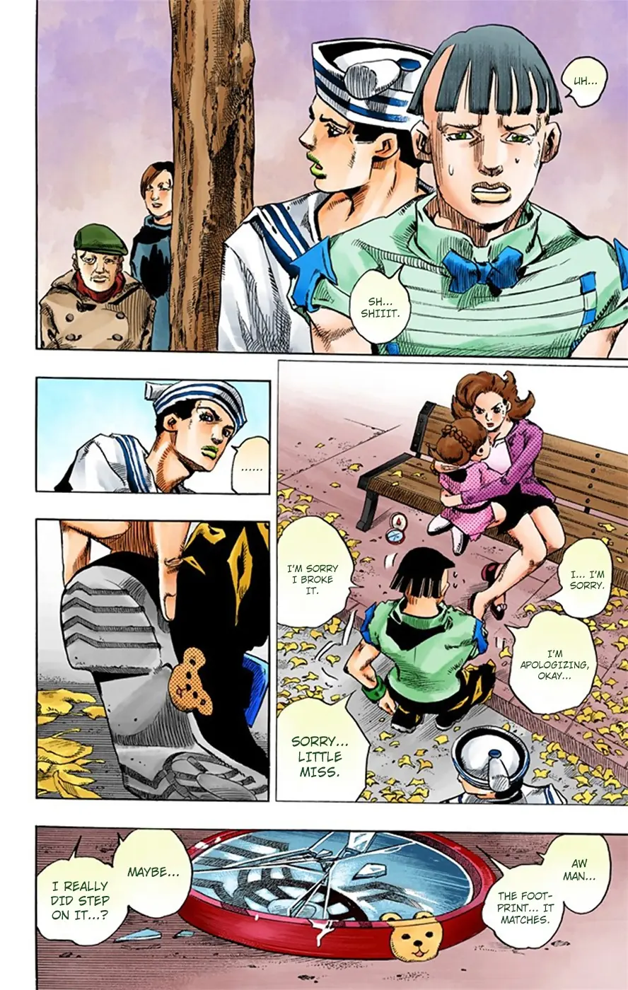 JoJo's Bizarre Adventure, Part 8: JoJolion Colored Manga β Chapter 18 β Page 33