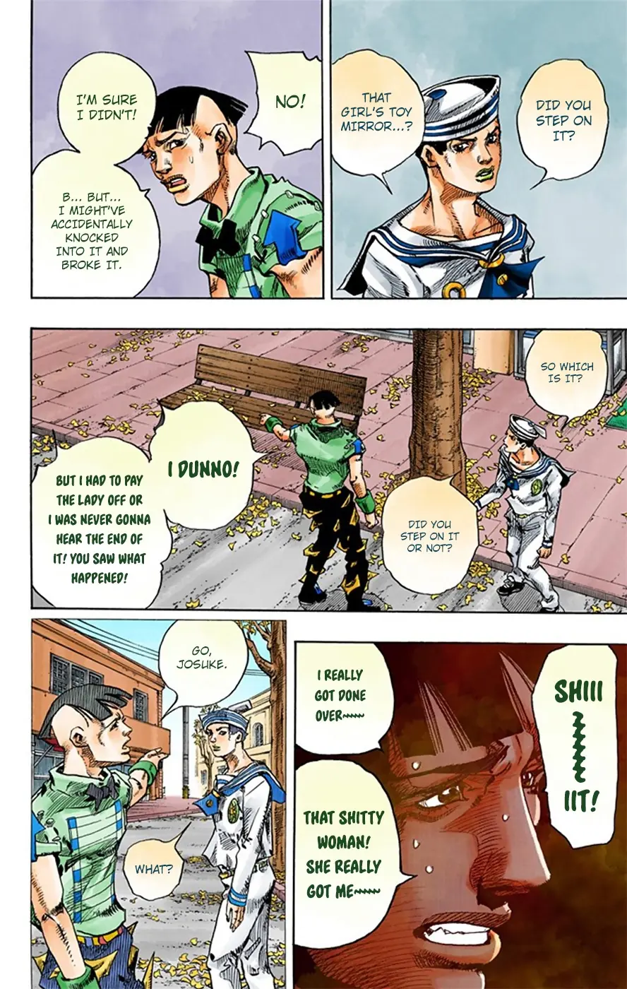 JoJo's Bizarre Adventure, Part 8: JoJolion Colored Manga β Chapter 18 β Page 37