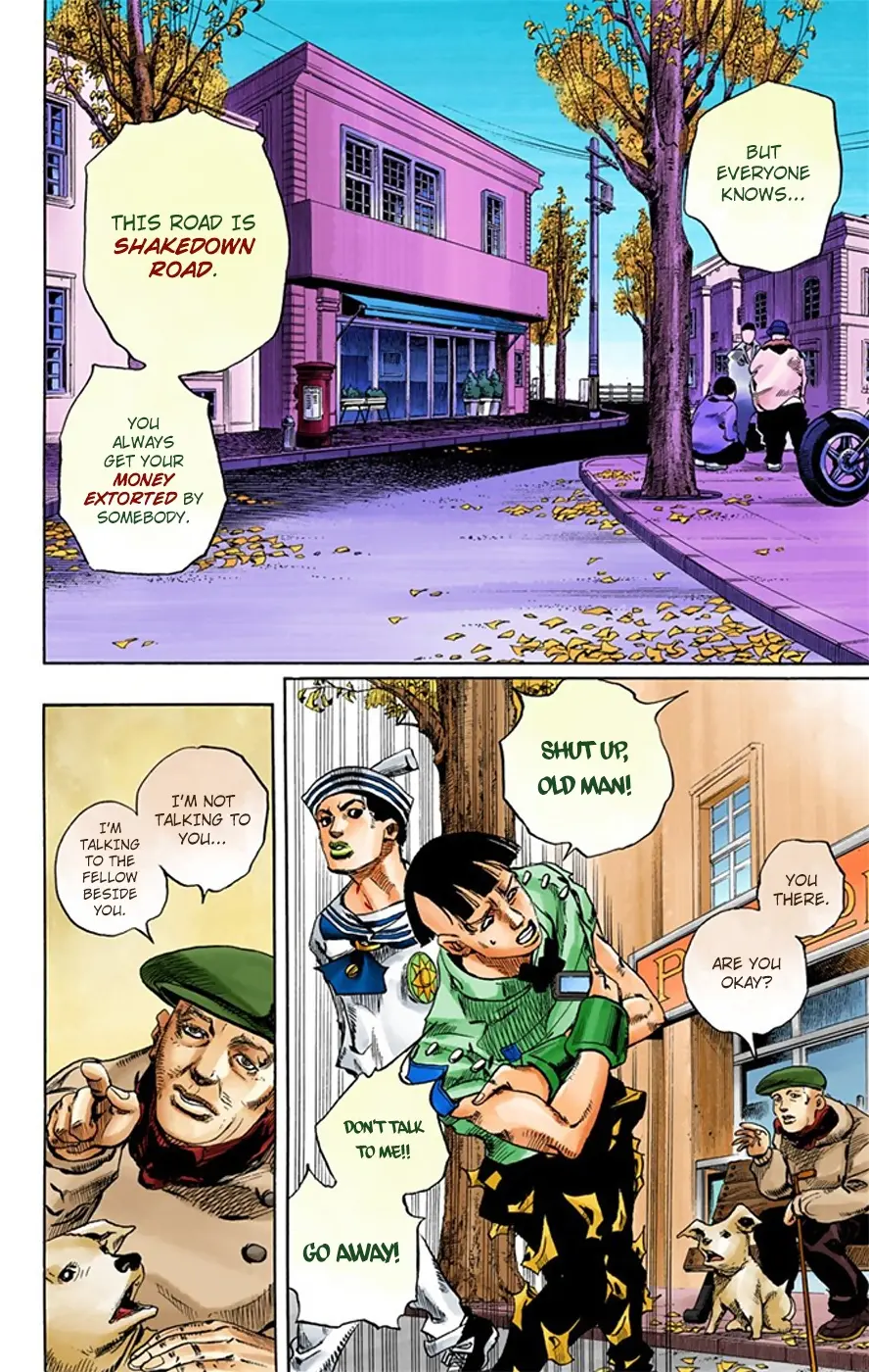 JoJo's Bizarre Adventure, Part 8: JoJolion Colored Manga β Chapter 18 β Page 39