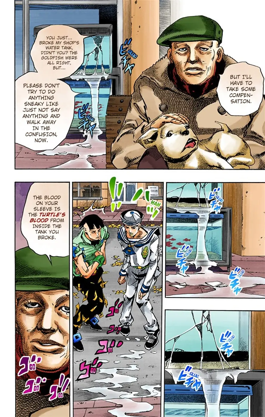 JoJo's Bizarre Adventure, Part 8: JoJolion Colored Manga β Chapter 18 β Page 41