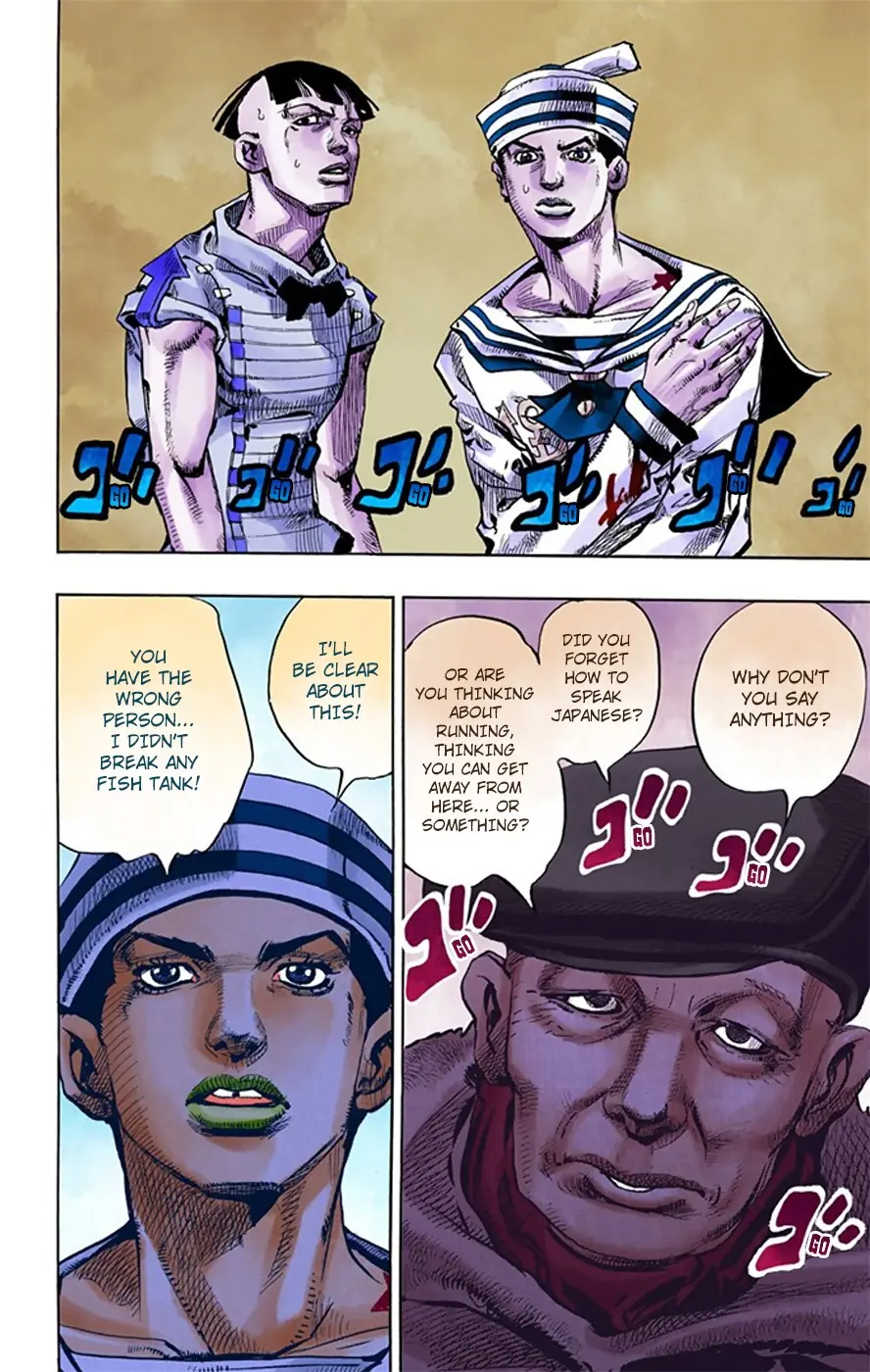 JoJo's Bizarre Adventure, Part 8: JoJolion Colored Manga β Chapter 18 β Page 43
