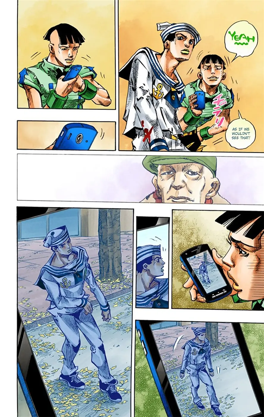 JoJo's Bizarre Adventure, Part 8: JoJolion Colored Manga β Chapter 18 β Page 45