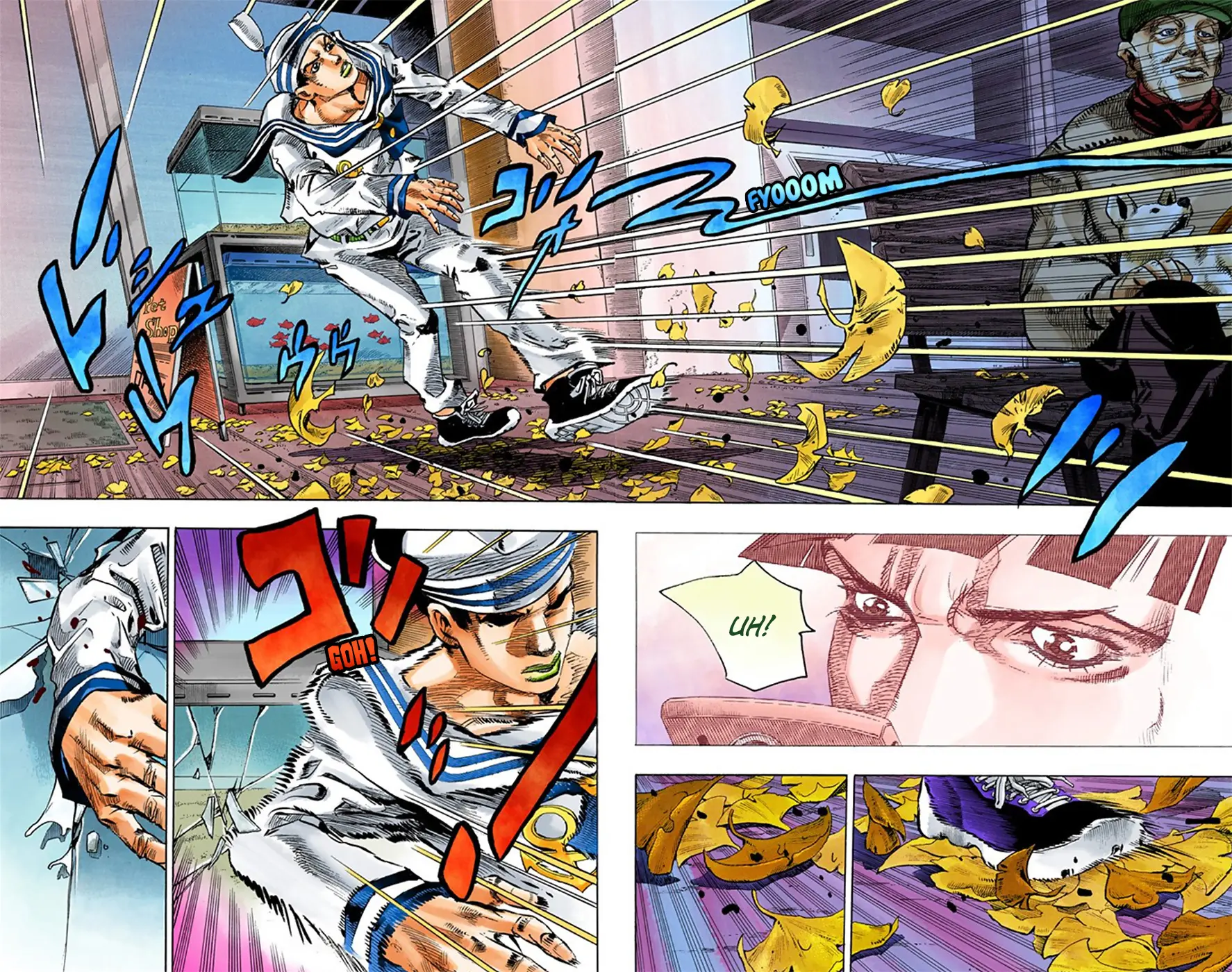 JoJo's Bizarre Adventure, Part 8: JoJolion Colored Manga β Chapter 18 β Page 47