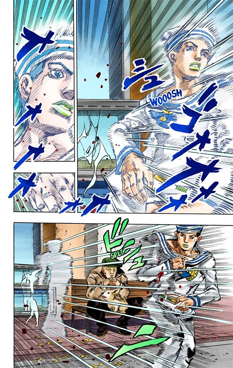 JoJo's Bizarre Adventure, Part 8: JoJolion Colored Manga β Chapter 18 β Page 48
