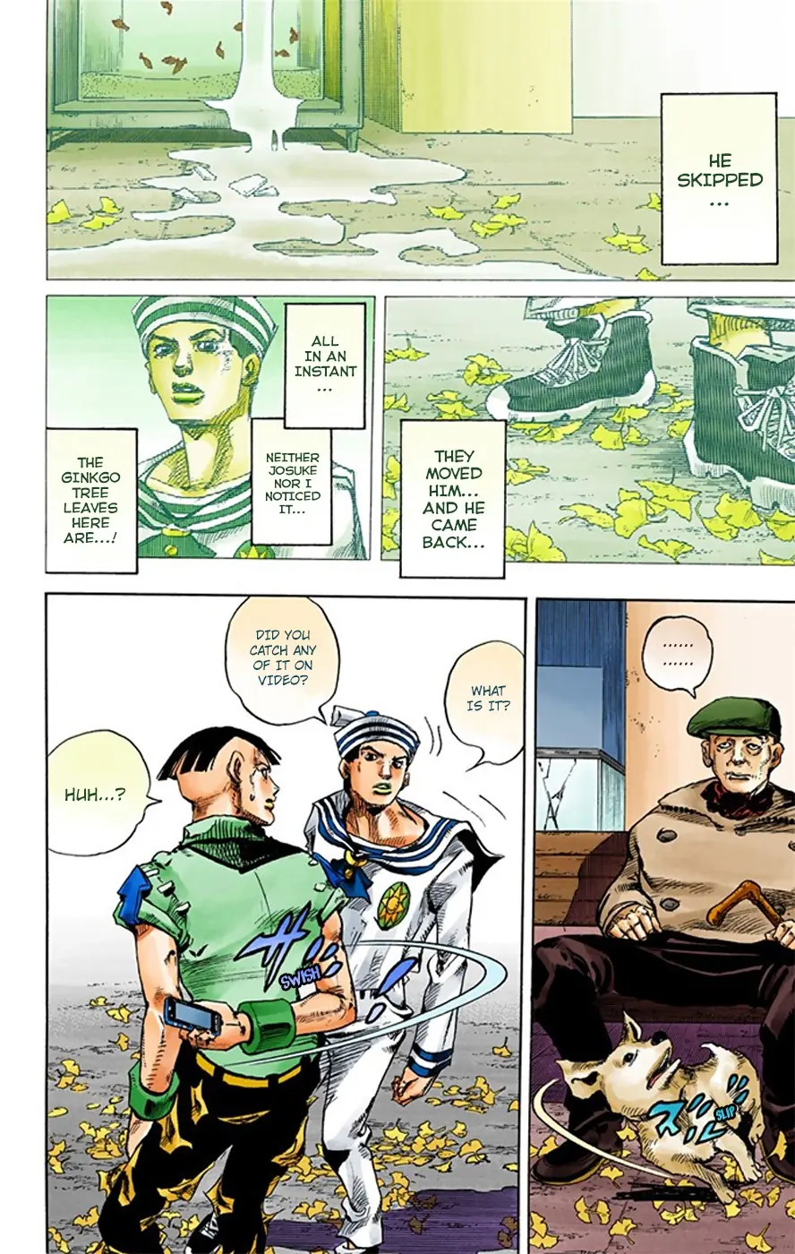 JoJo's Bizarre Adventure, Part 8: JoJolion Colored Manga β Chapter 18 β Page 50