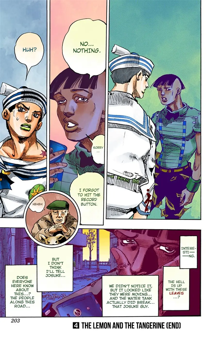 JoJo's Bizarre Adventure, Part 8: JoJolion Colored Manga β Chapter 18 β Page 51