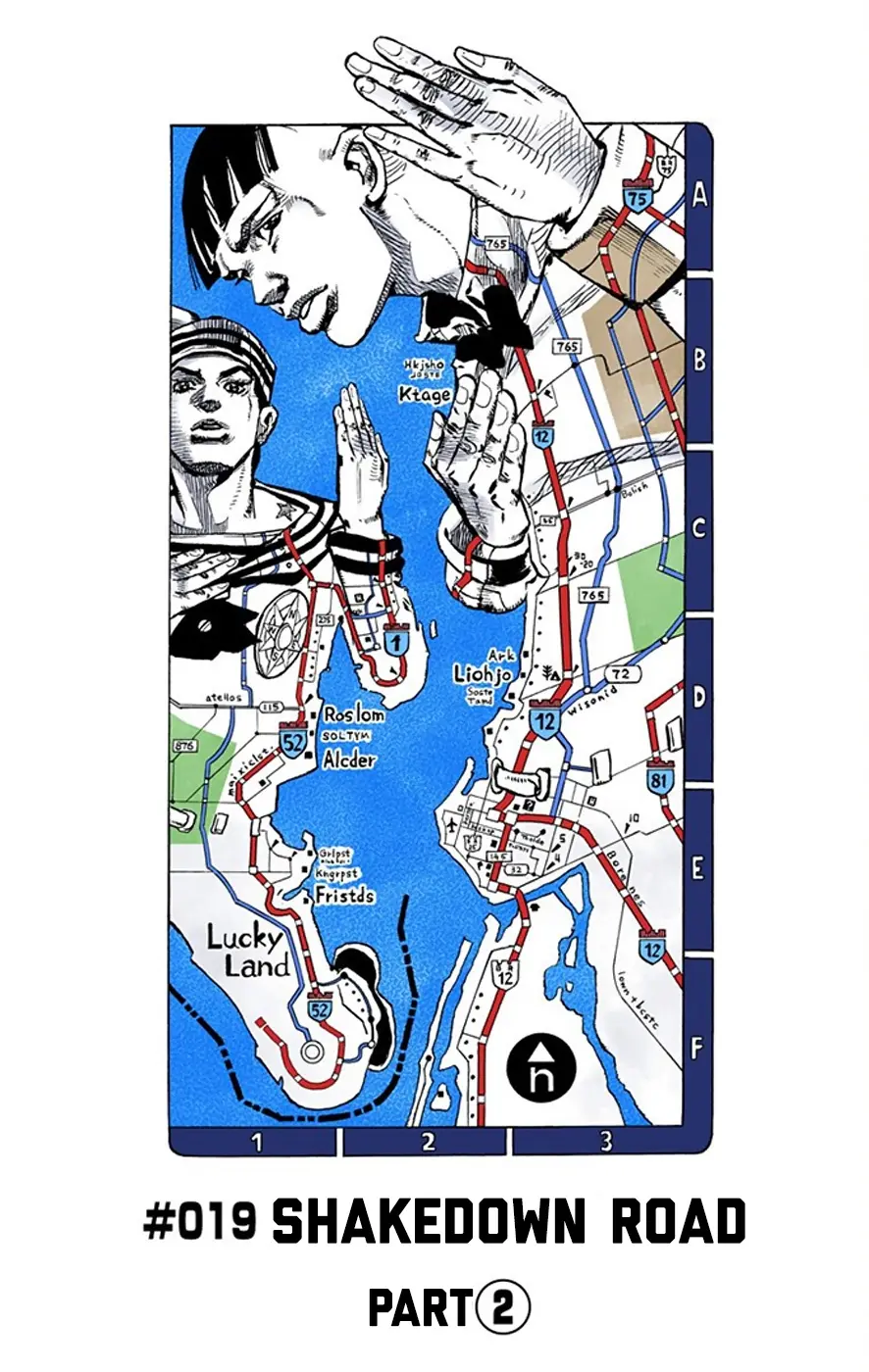 JoJo's Bizarre Adventure, Part 8: JoJolion Colored Manga β Chapter 19 β Page 7