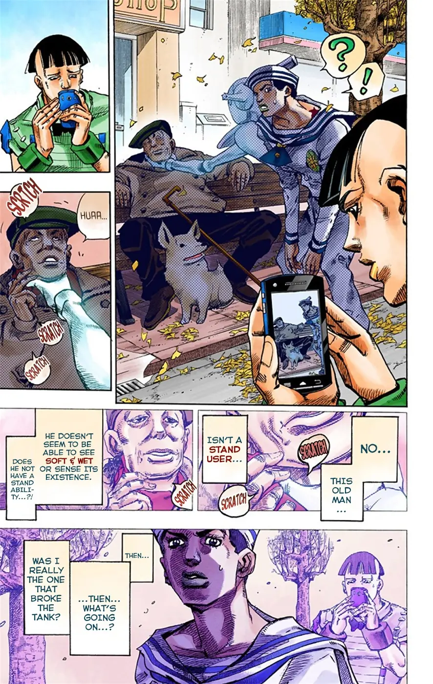 JoJo's Bizarre Adventure, Part 8: JoJolion Colored Manga β Chapter 19 β Page 14