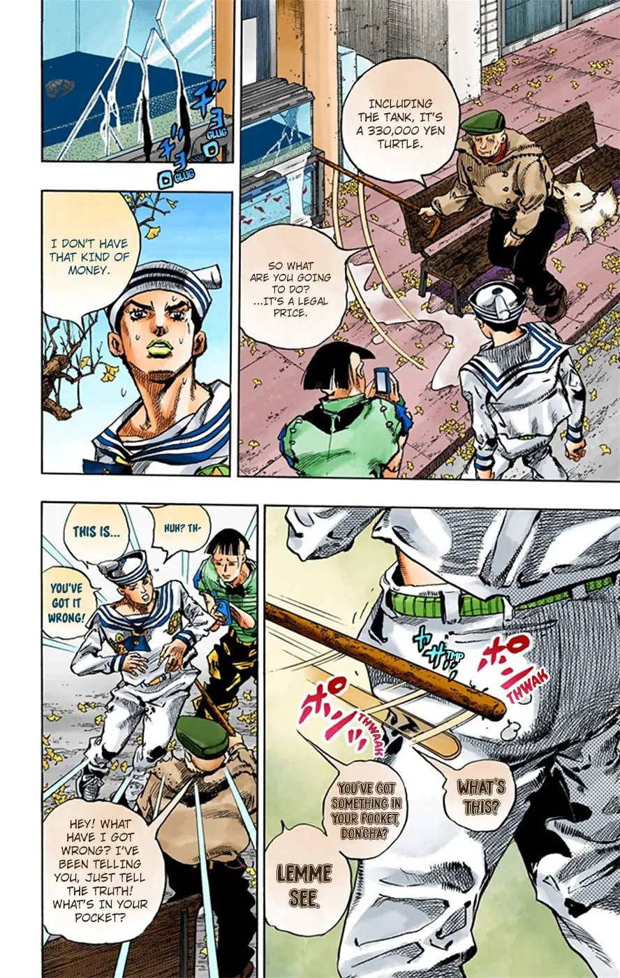JoJo's Bizarre Adventure, Part 8: JoJolion Colored Manga β Chapter 19 β Page 15