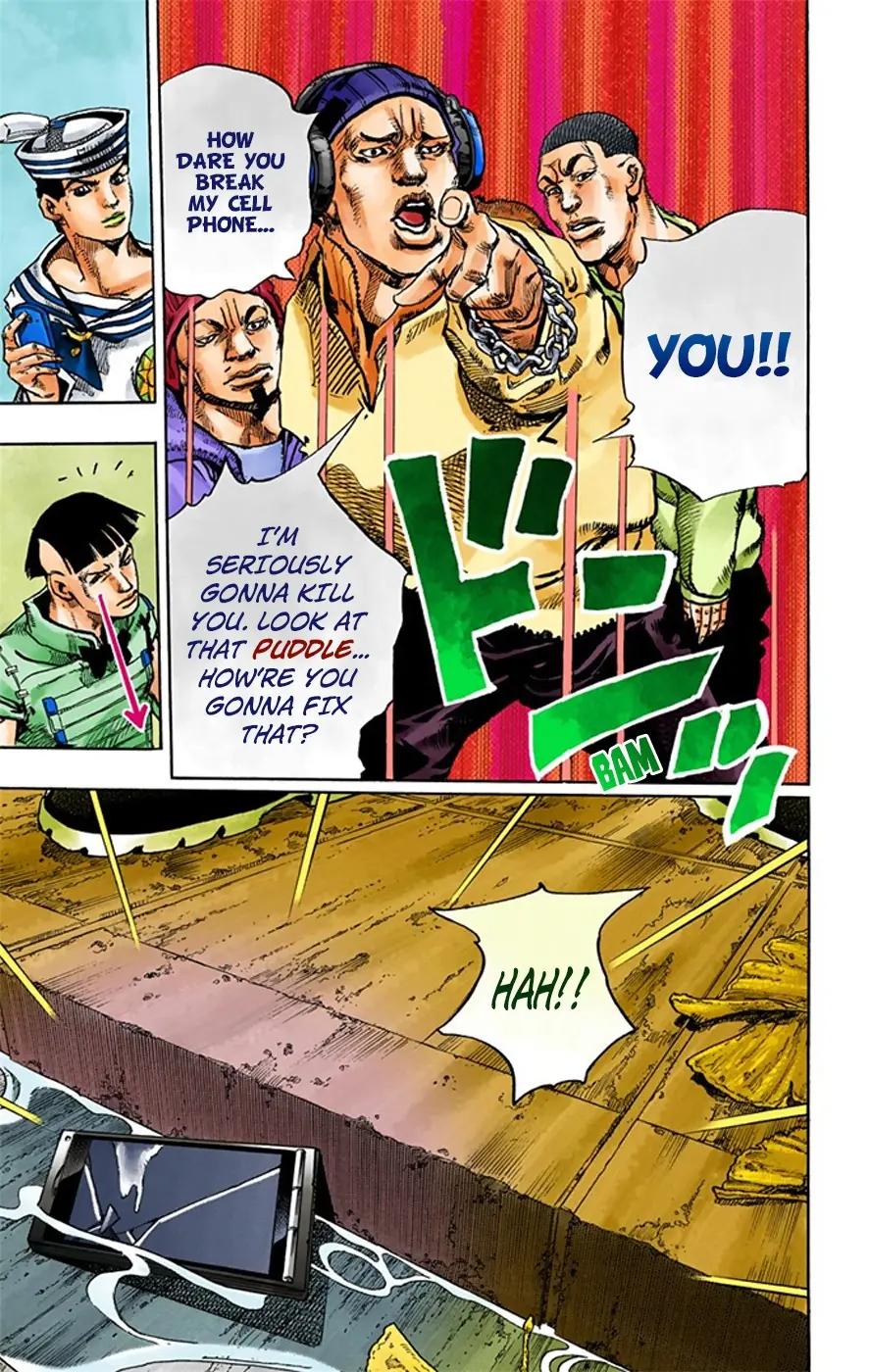 JoJo's Bizarre Adventure, Part 8: JoJolion Colored Manga β Chapter 19 β Page 25