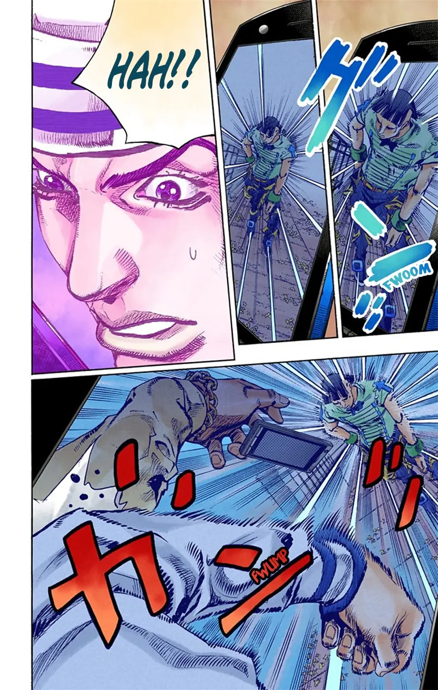 JoJo's Bizarre Adventure, Part 8: JoJolion Colored Manga β Chapter 19 β Page 28