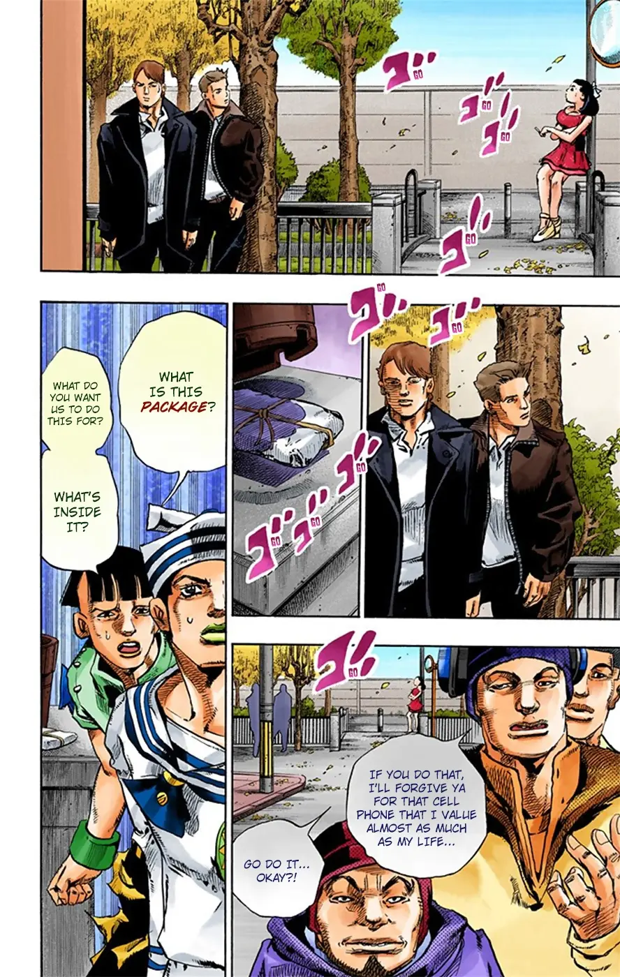 JoJo's Bizarre Adventure, Part 8: JoJolion Colored Manga β Chapter 19 β Page 37