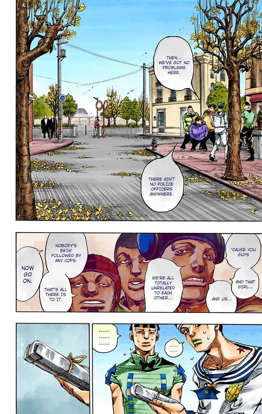JoJo's Bizarre Adventure, Part 8: JoJolion Colored Manga β Chapter 20 β Page 7