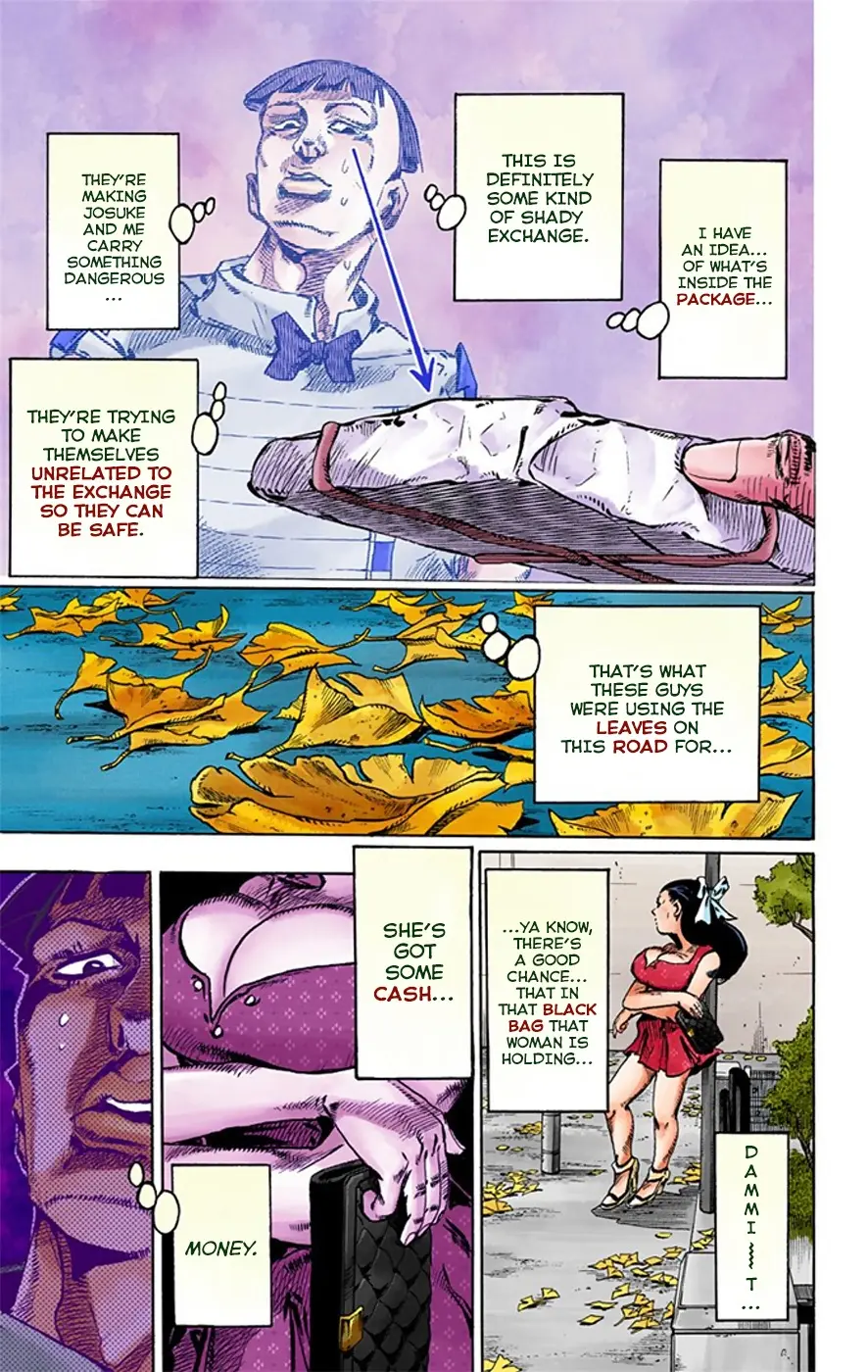 JoJo's Bizarre Adventure, Part 8: JoJolion Colored Manga β Chapter 20 β Page 8