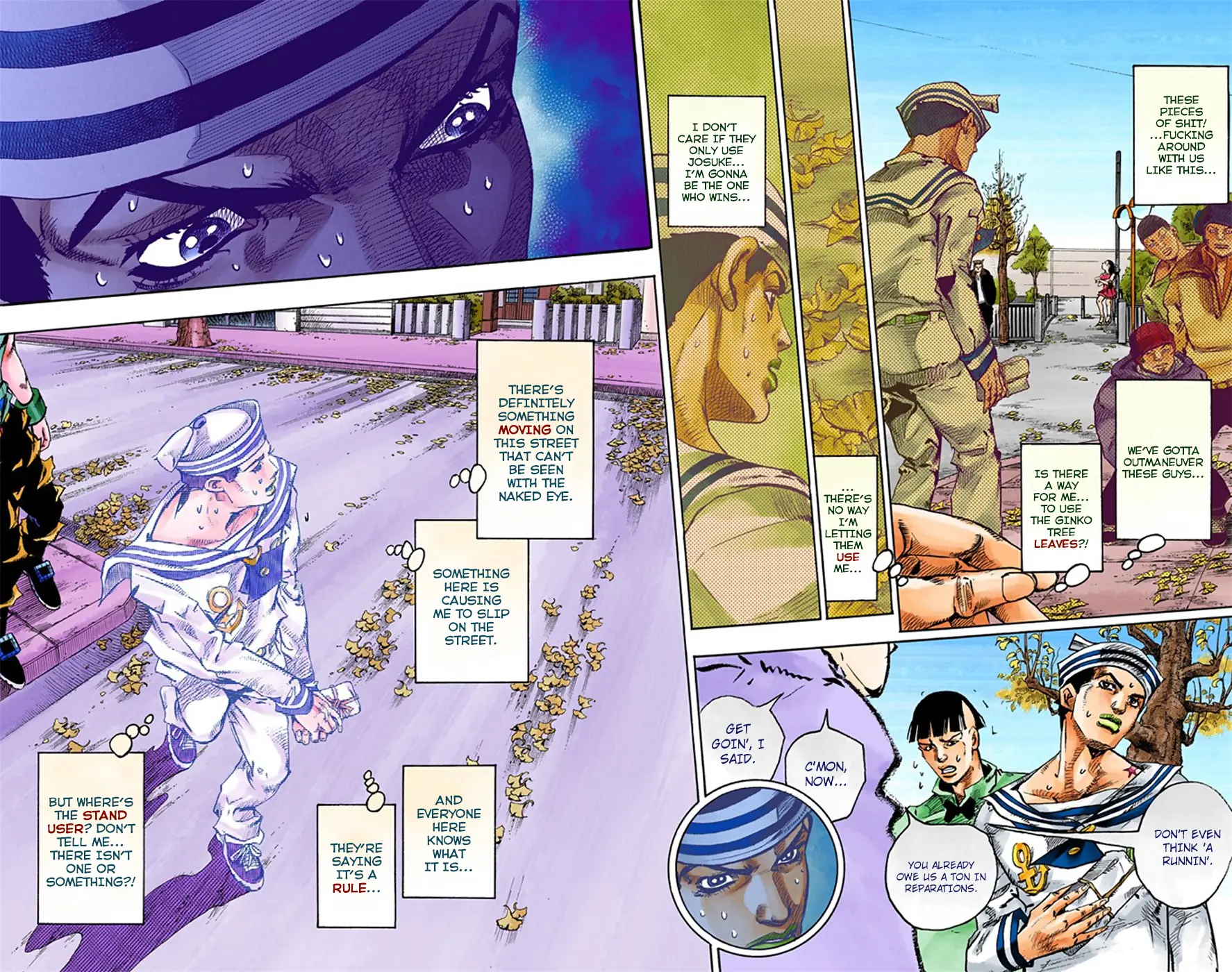 JoJo's Bizarre Adventure, Part 8: JoJolion Colored Manga β Chapter 20 β Page 9