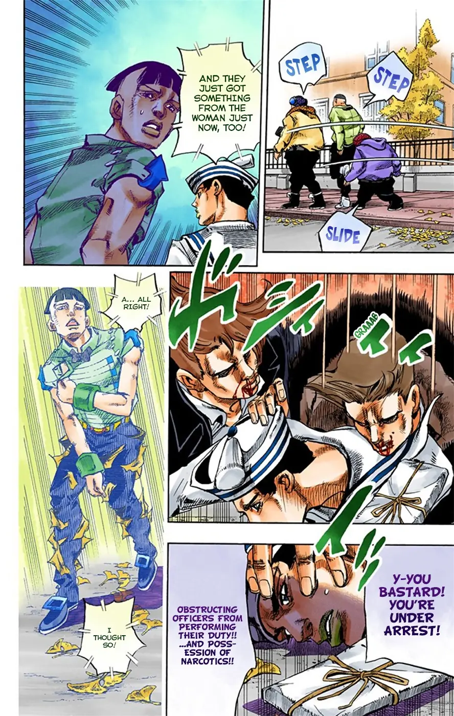 JoJo's Bizarre Adventure, Part 8: JoJolion Colored Manga β Chapter 20 β Page 23