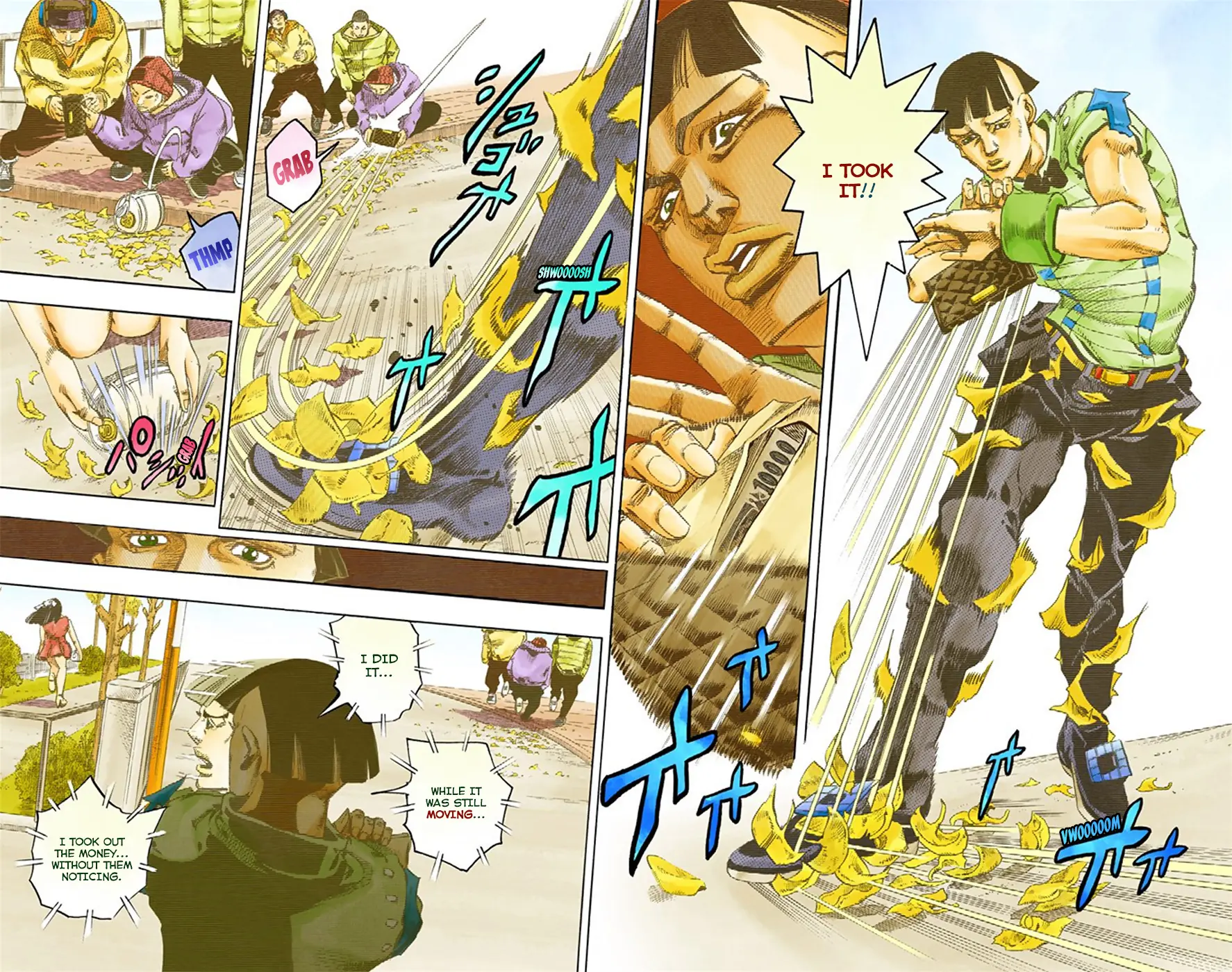 JoJo's Bizarre Adventure, Part 8: JoJolion Colored Manga β Chapter 20 β Page 32
