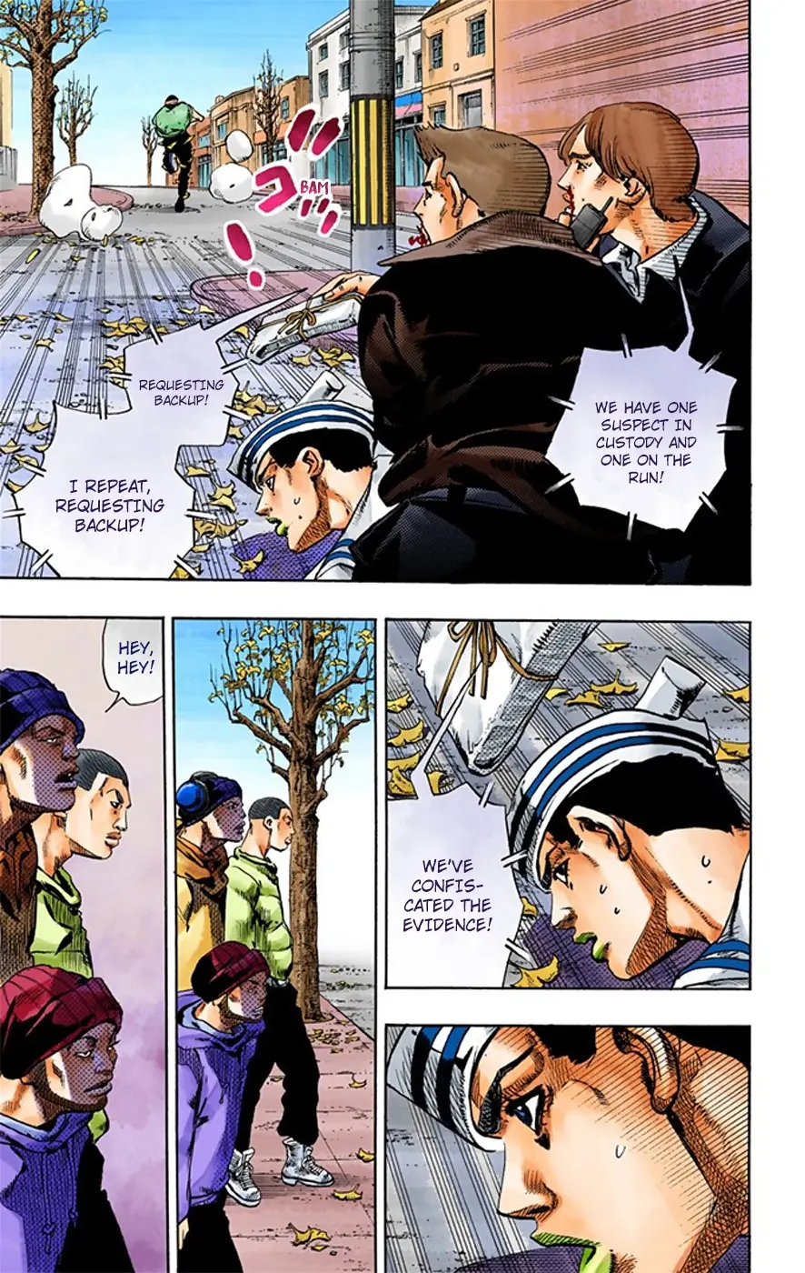 JoJo's Bizarre Adventure, Part 8: JoJolion Colored Manga β Chapter 20 β Page 34