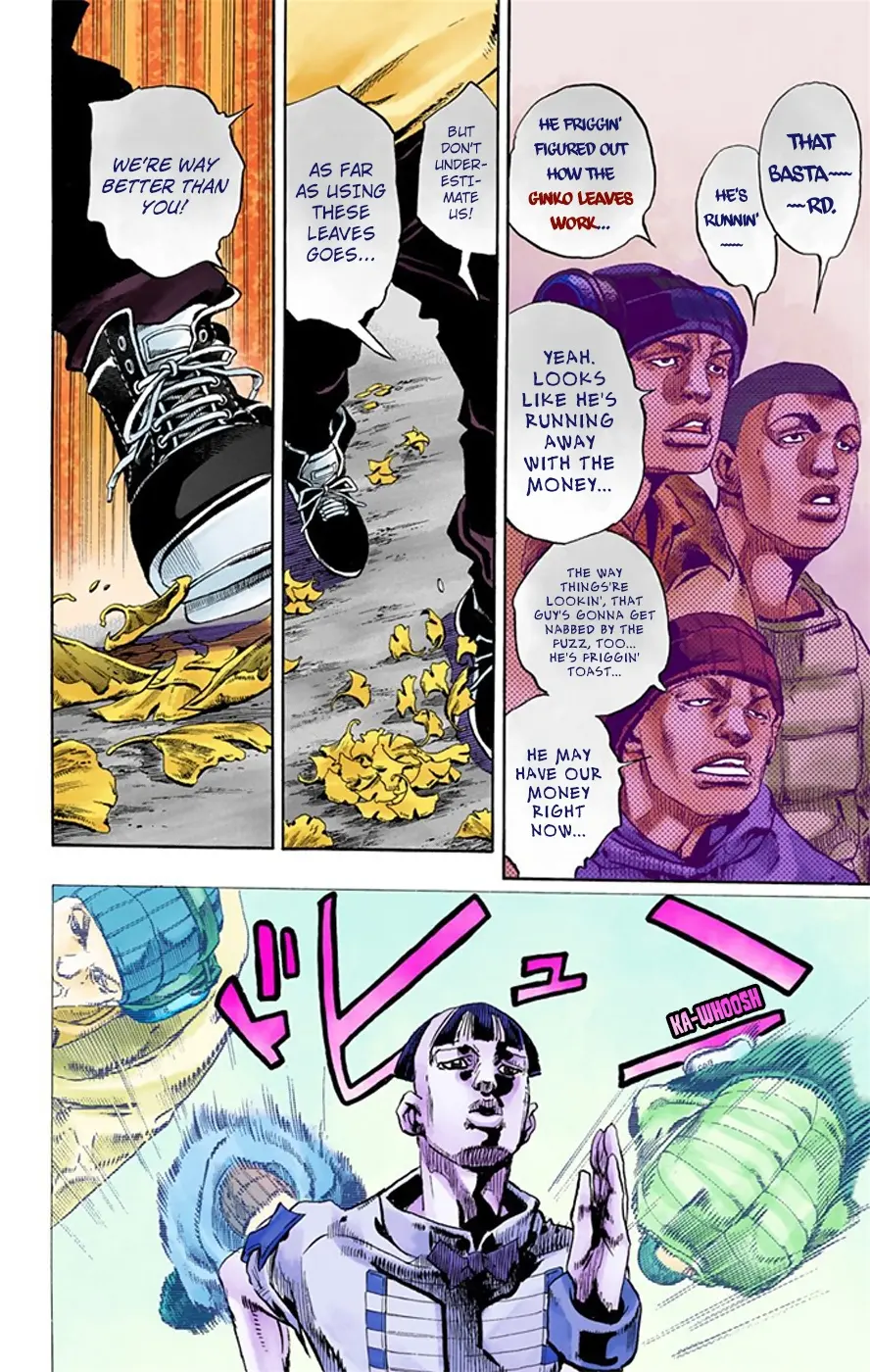 JoJo's Bizarre Adventure, Part 8: JoJolion Colored Manga β Chapter 20 β Page 35