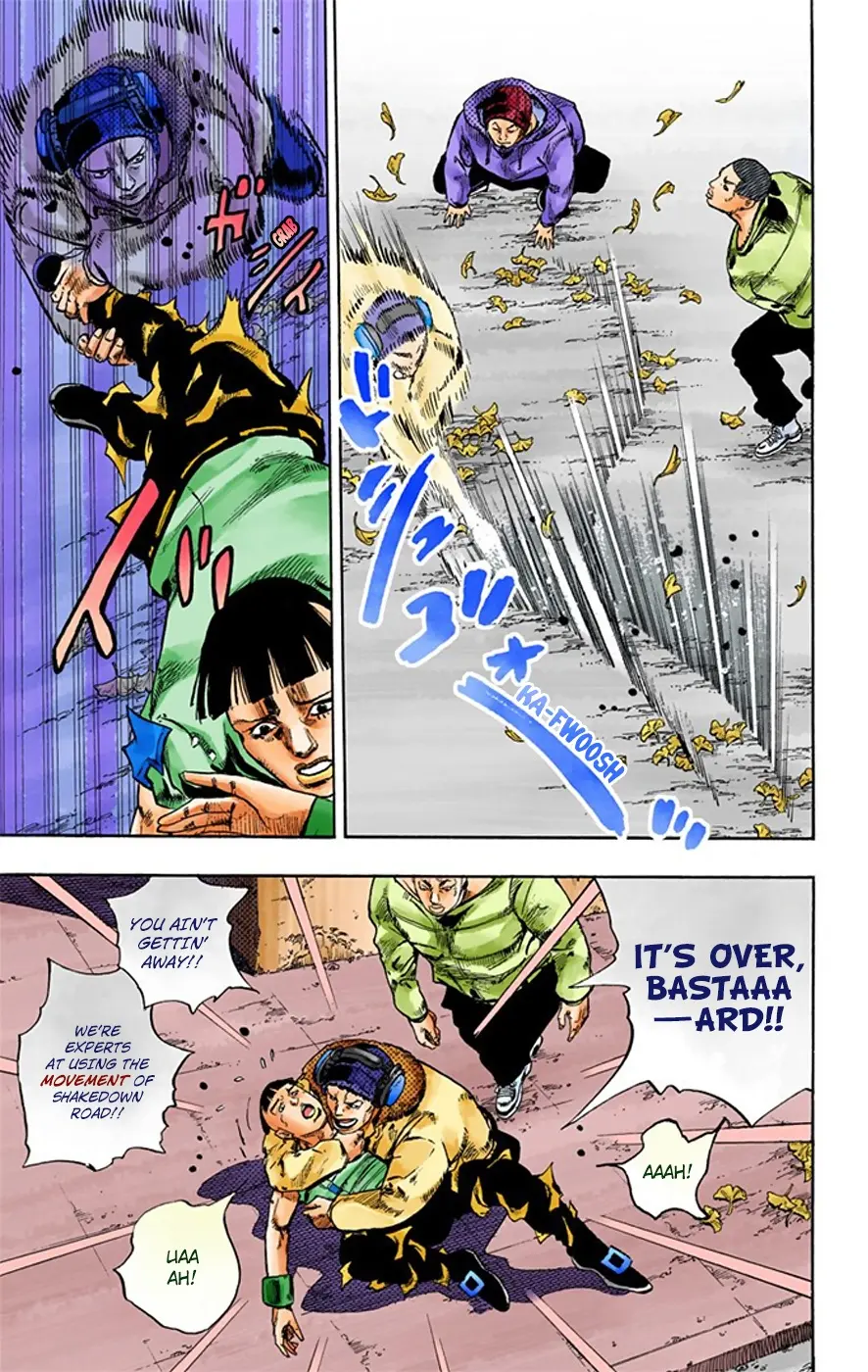 JoJo's Bizarre Adventure, Part 8: JoJolion Colored Manga β Chapter 20 β Page 38
