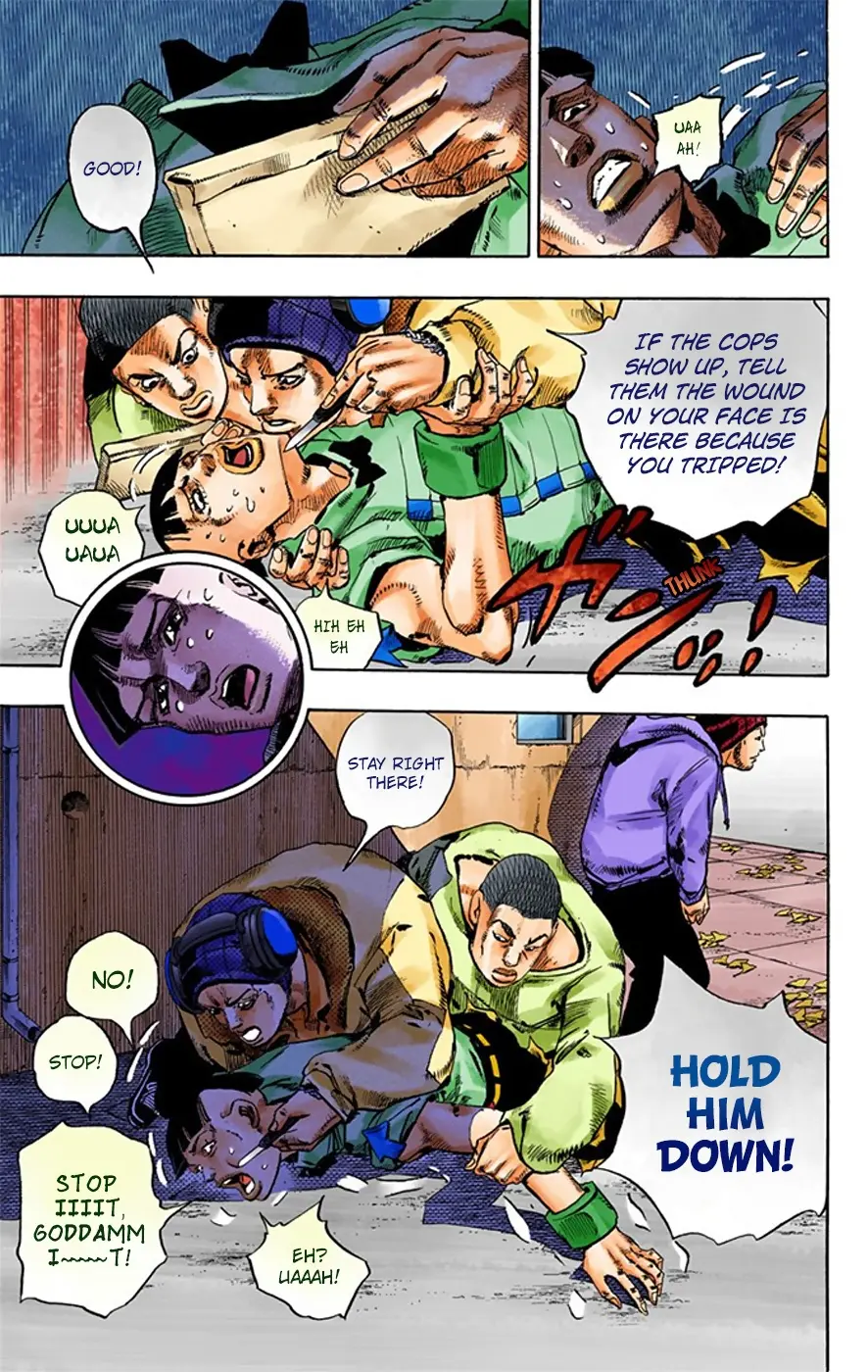 JoJo's Bizarre Adventure, Part 8: JoJolion Colored Manga β Chapter 20 β Page 40
