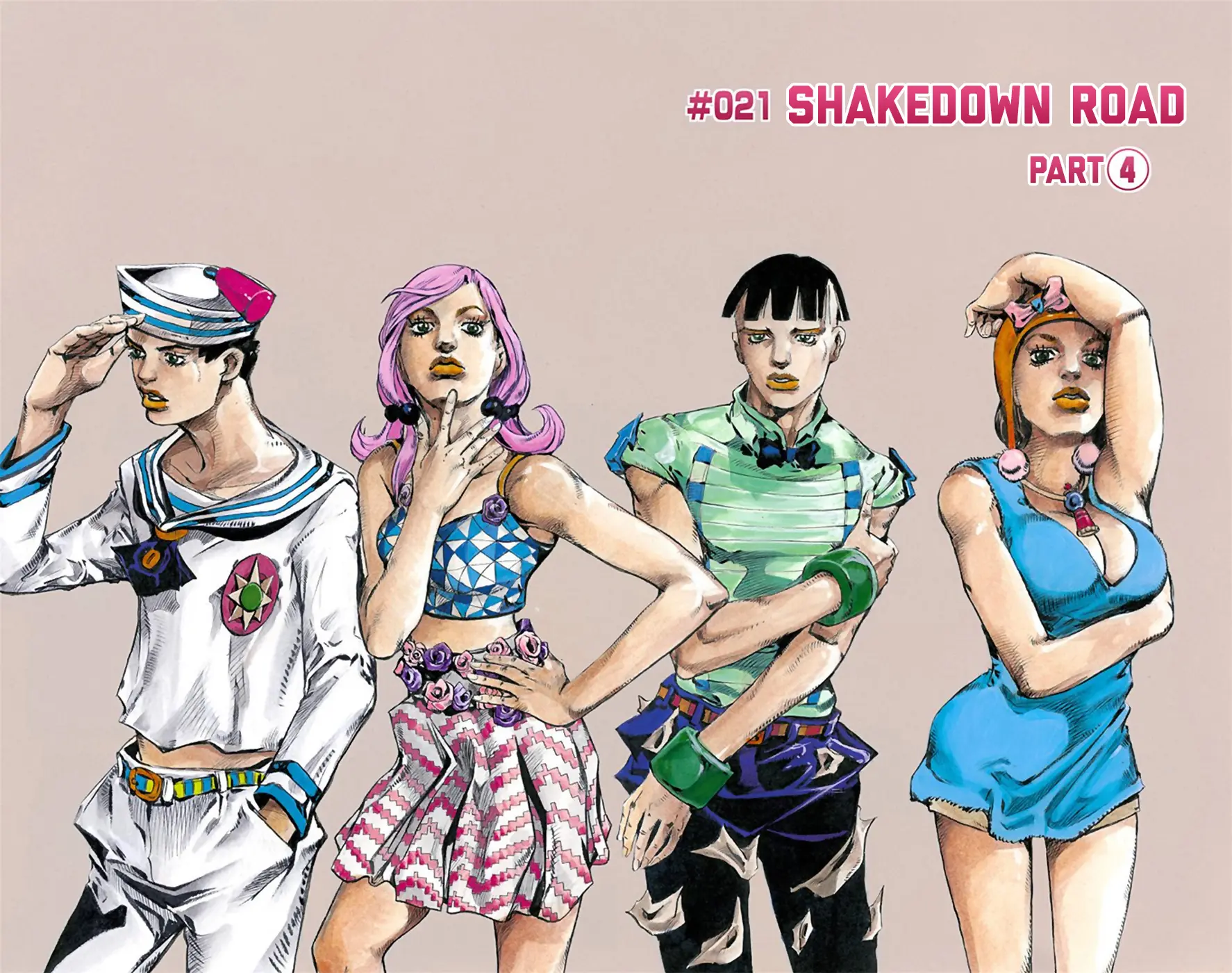 JoJo's Bizarre Adventure, Part 8: JoJolion Colored Manga β Chapter 21 β Page 3