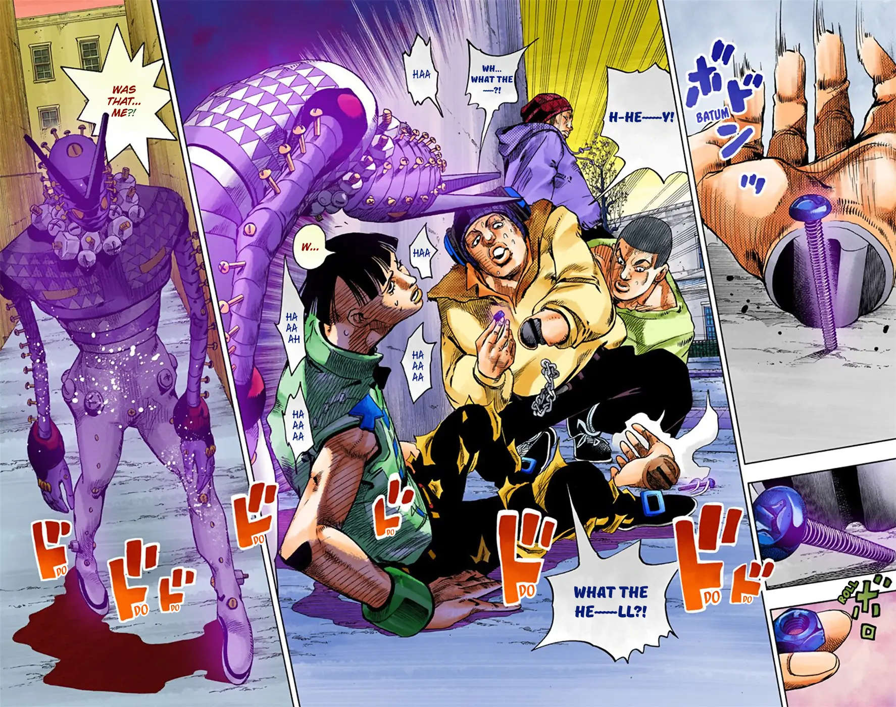 JoJo's Bizarre Adventure, Part 8: JoJolion Colored Manga β Chapter 21 β Page 4
