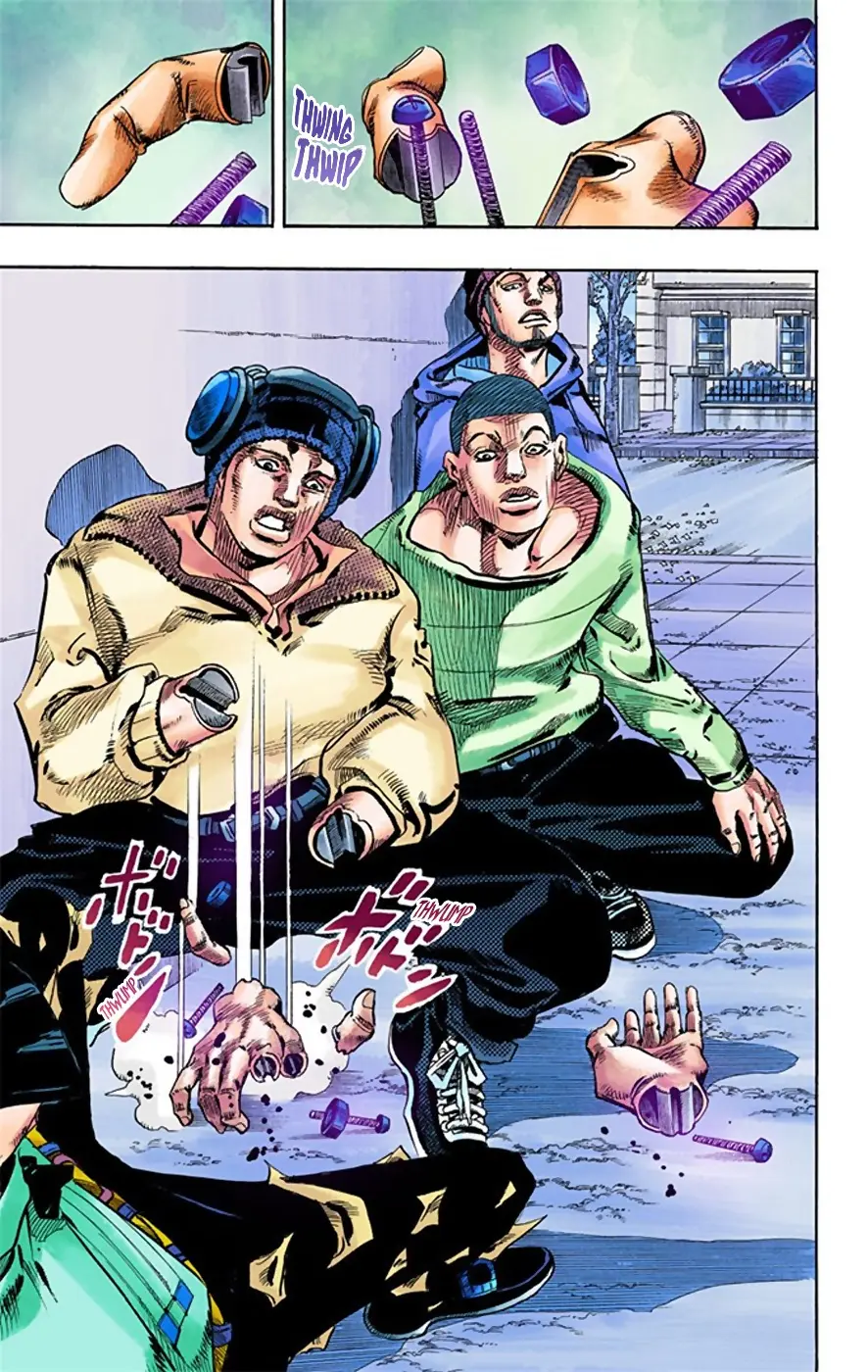 JoJo's Bizarre Adventure, Part 8: JoJolion Colored Manga β Chapter 21 β Page 8